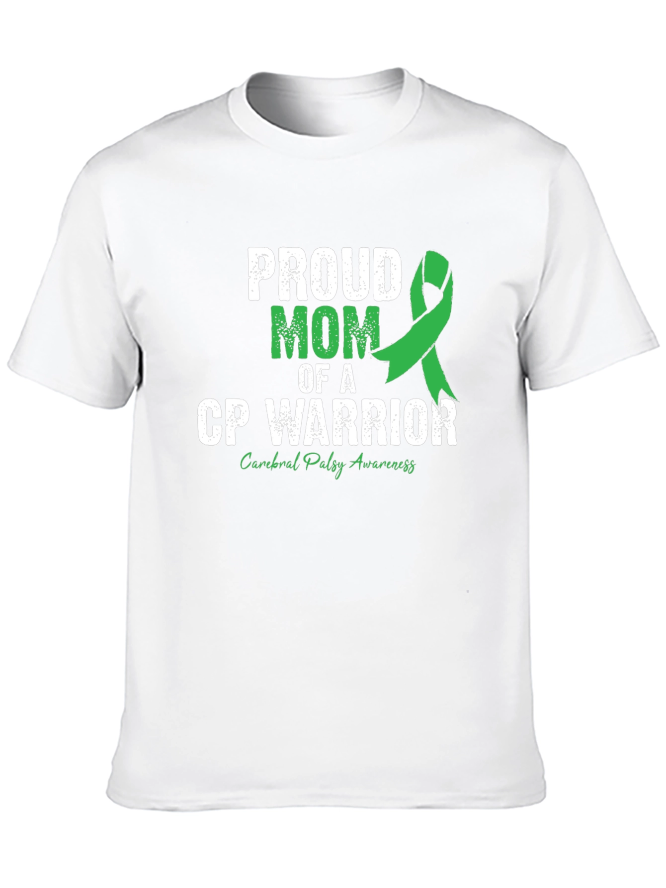 Proud Mom CP Warrior Awareness T-Shirt