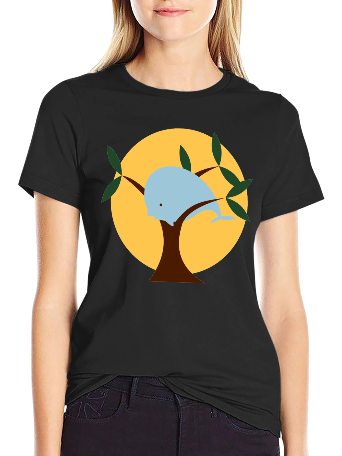 Whale Tree T-Shirt - Unique Graphic Tee