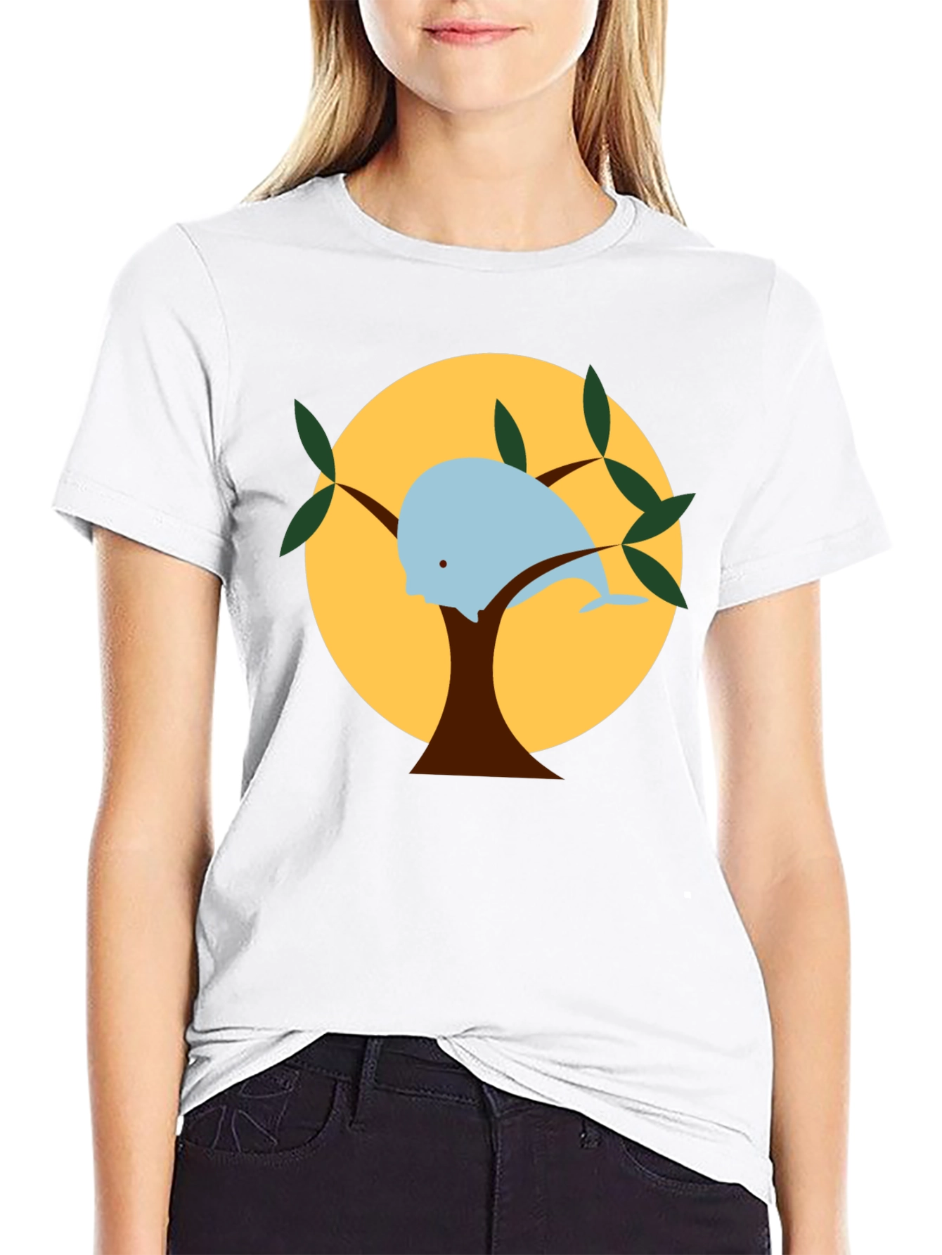 Whale Tree T-Shirt - Unique Graphic Tee