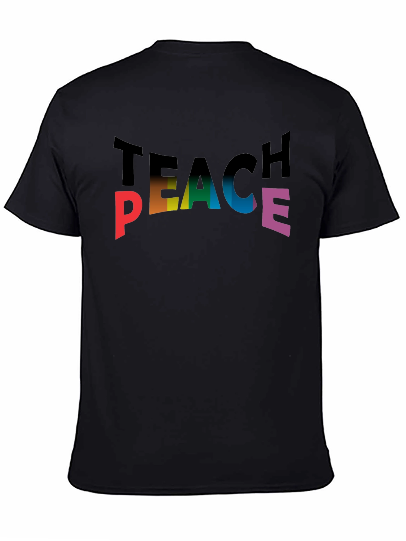 Teach Peace Rainbow T-Shirt
