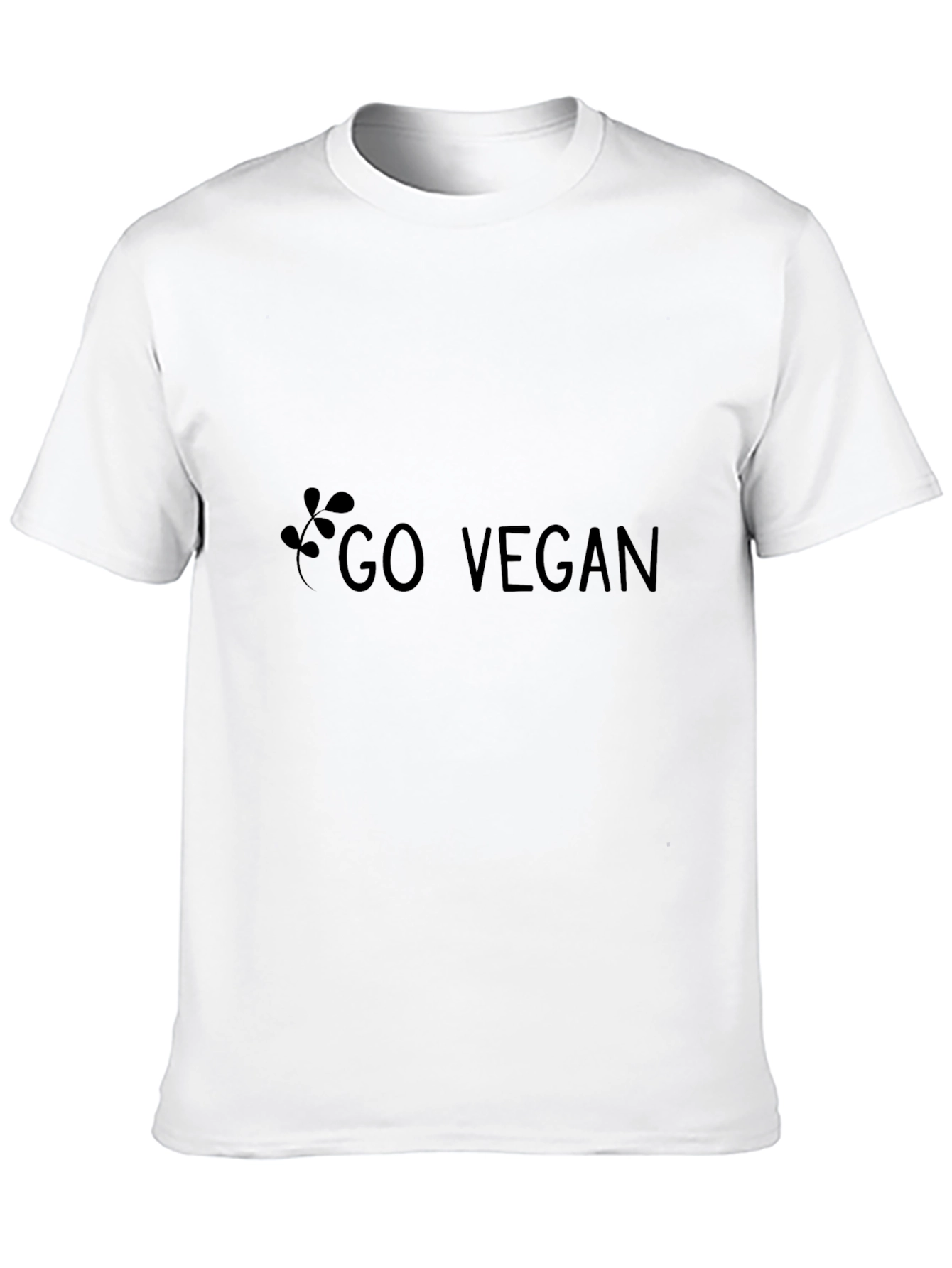 Go Vegan Black T-Shirt