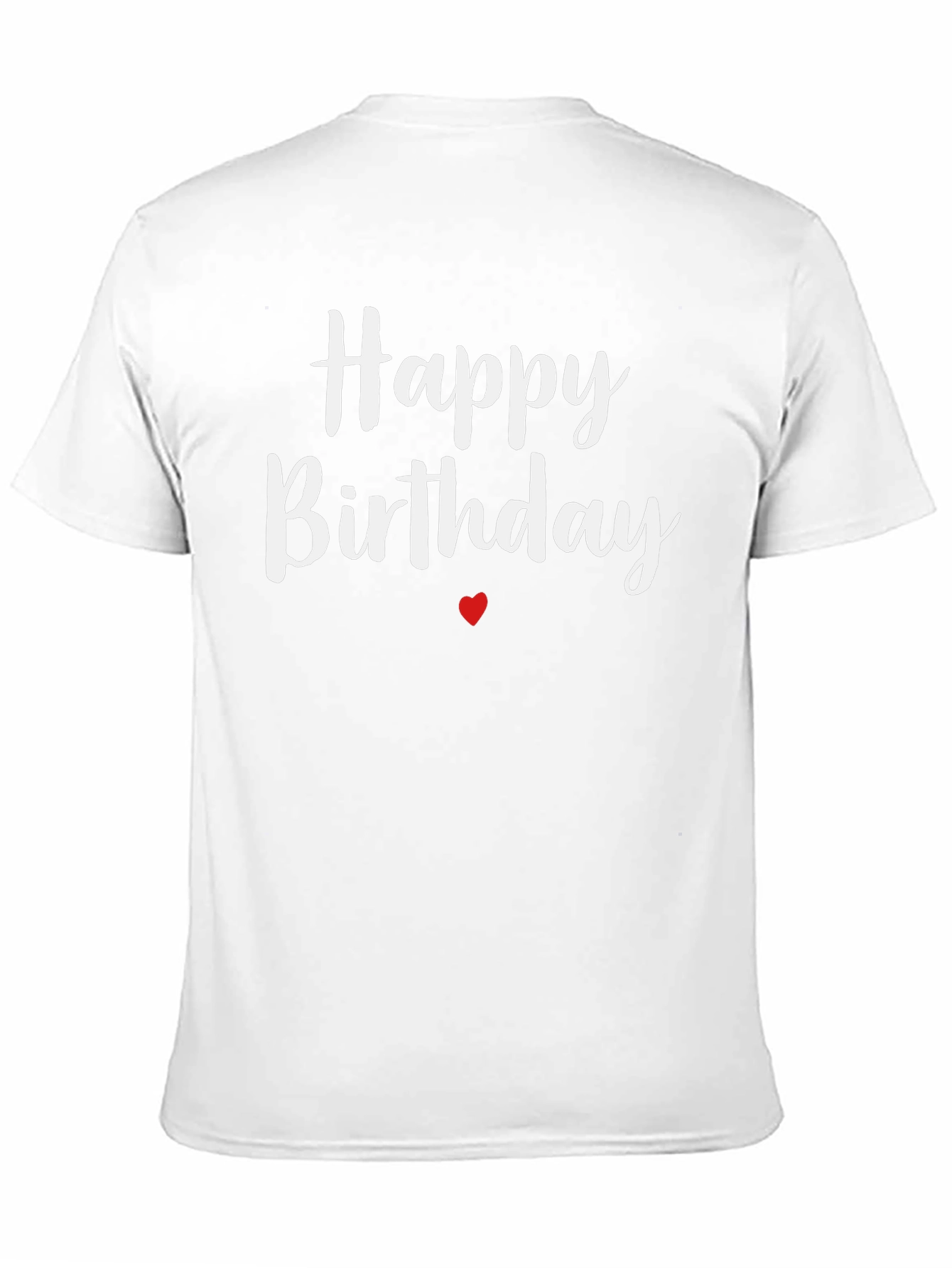 Happy Birthday Graphic Tee - Black