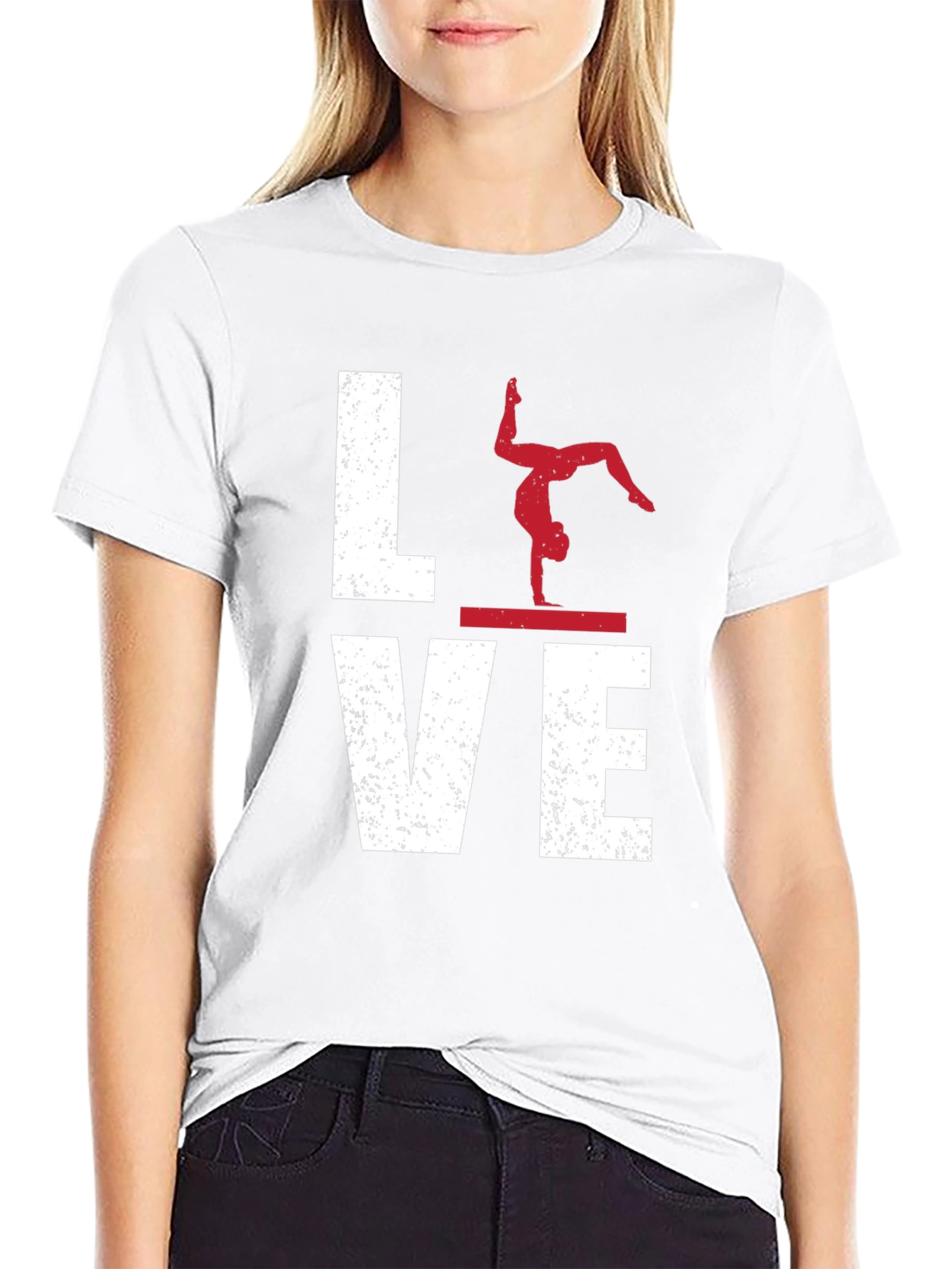 Gymnastics LOVE Graphic Tee