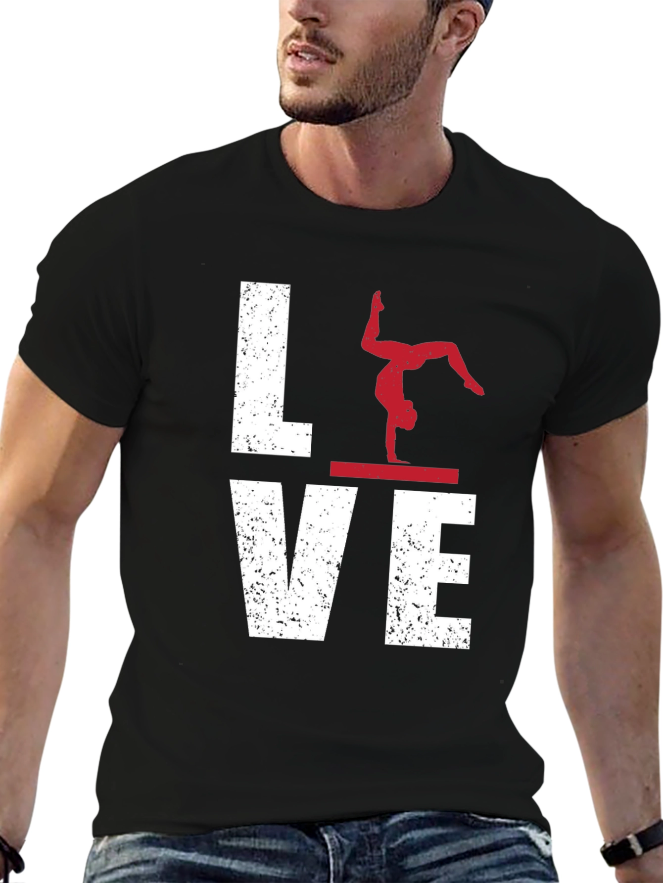 Gymnastics LOVE Graphic Tee