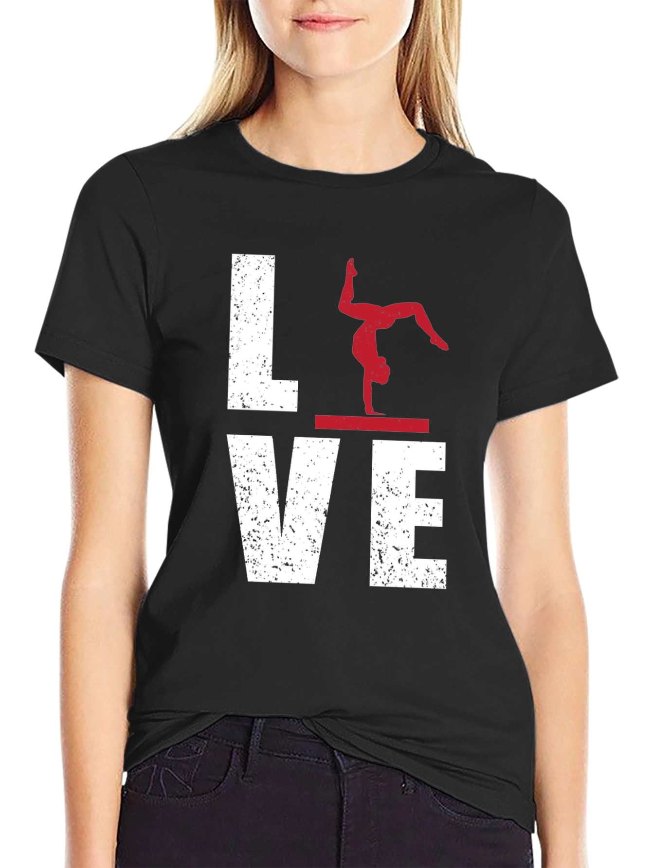 Gymnastics LOVE Graphic Tee
