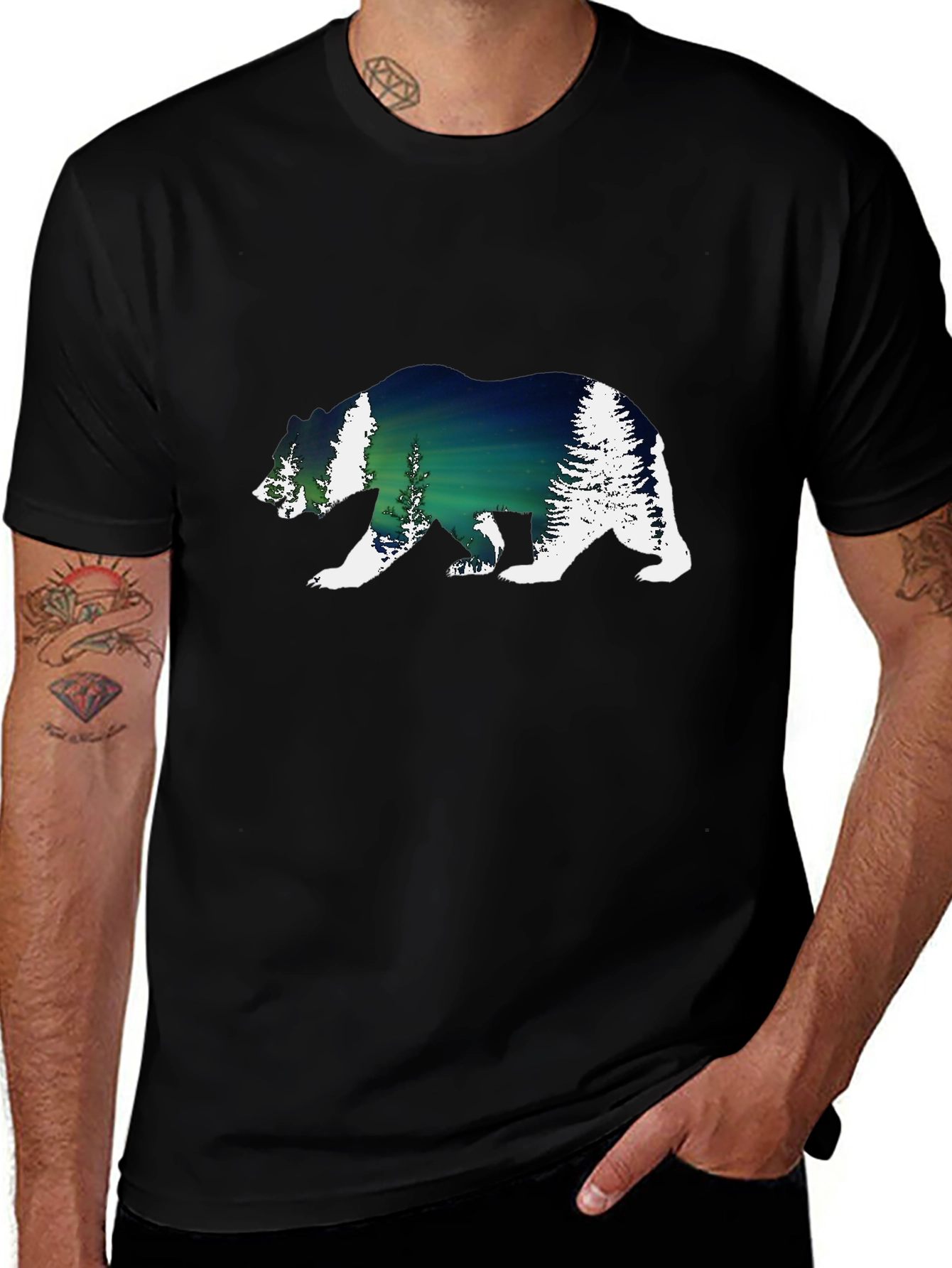 Black Bear Nature T-Shirt