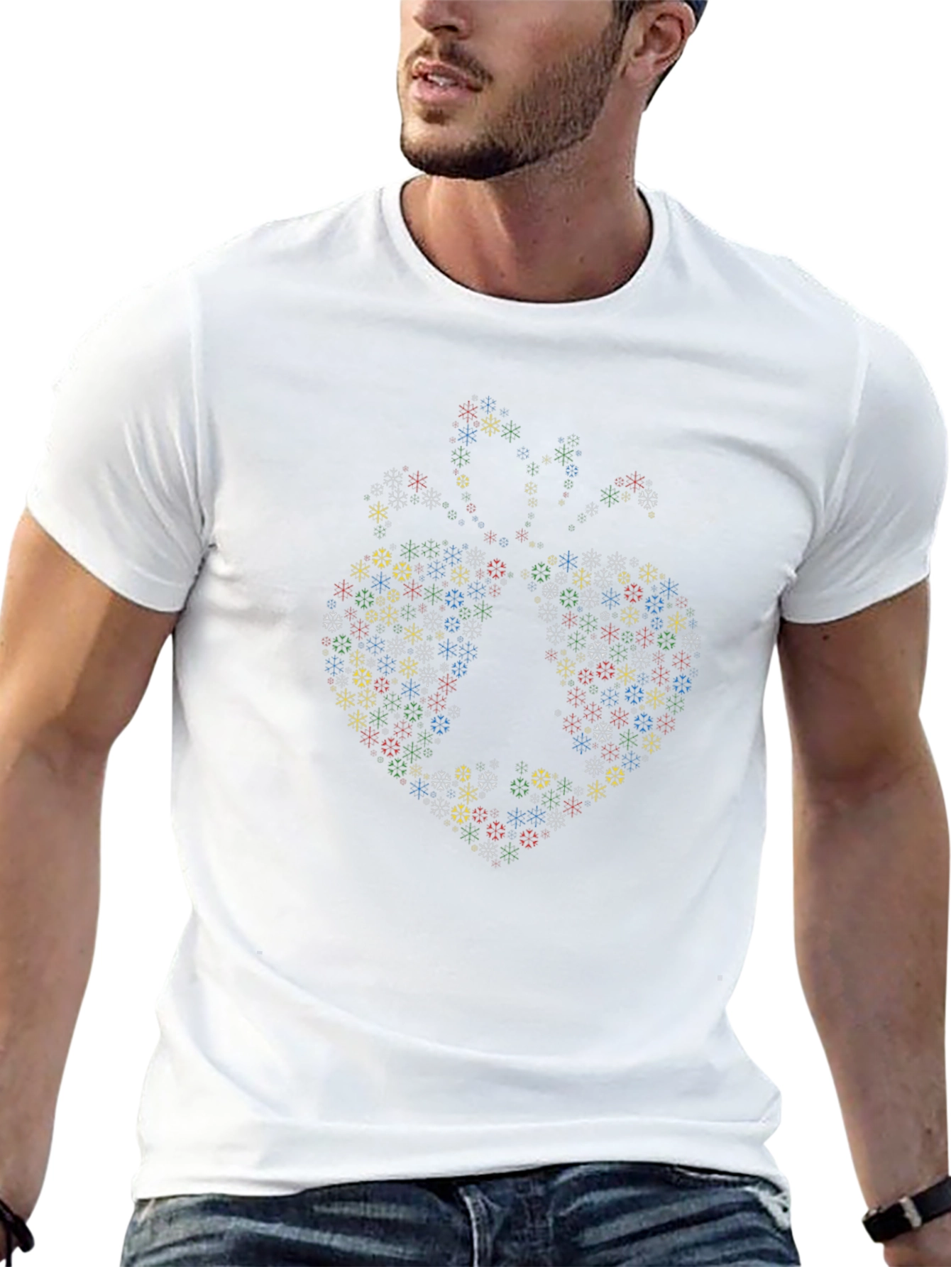 Colorful Alsace Heart T-Shirt