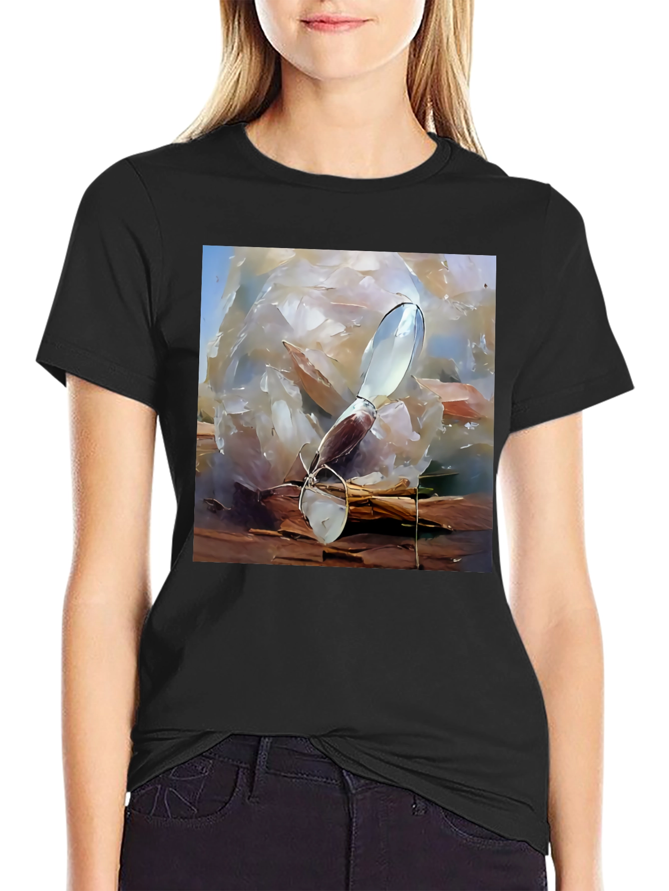 Abstract Spoon T-Shirt