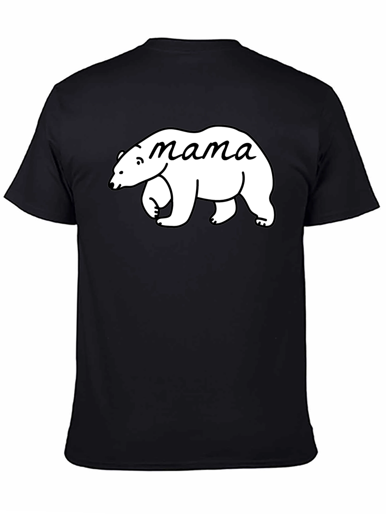 Mama Bear Graphic Tee - Cute Mom T-Shirt
