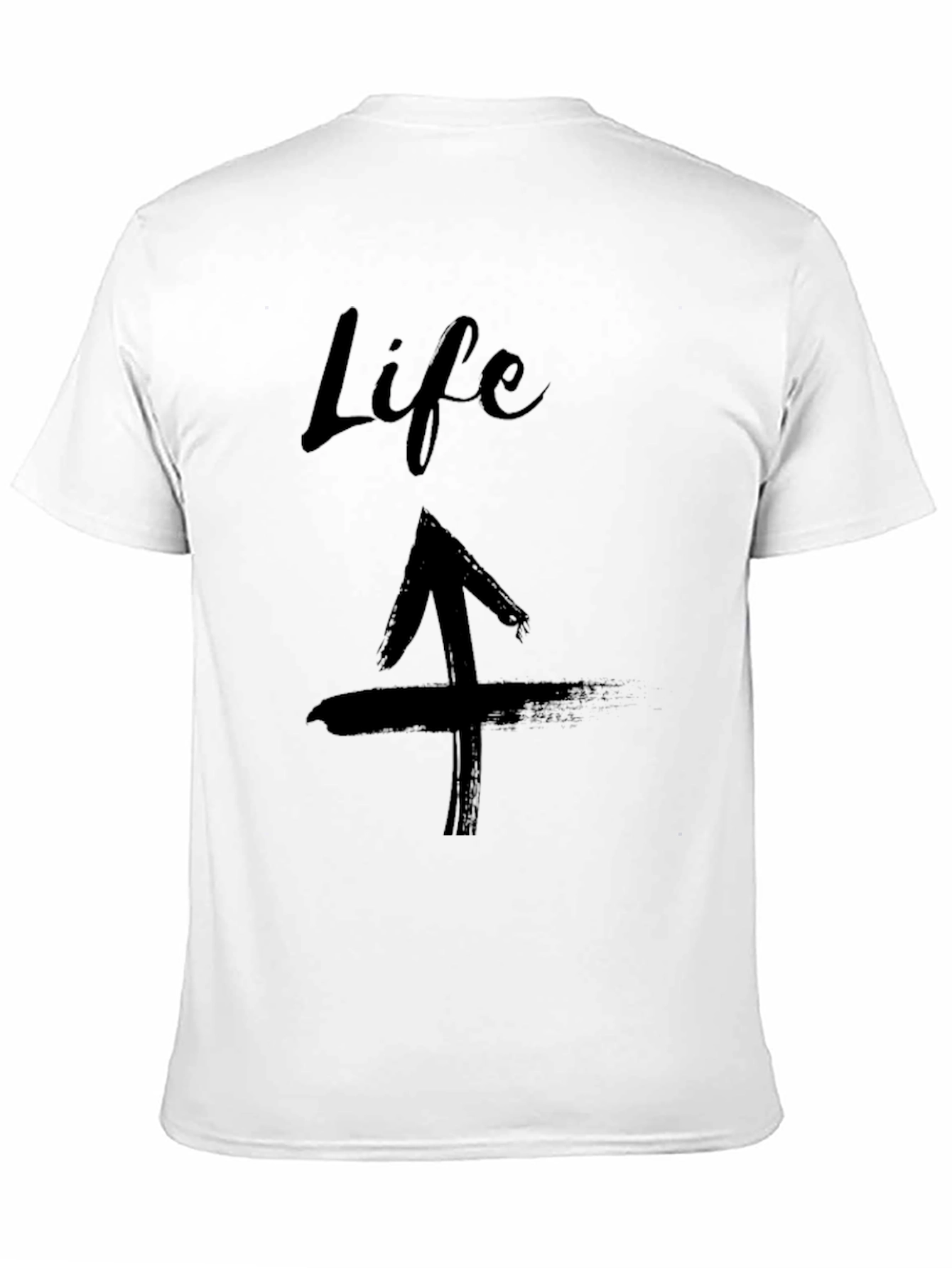 Life Arrow Graphic Tee - Black