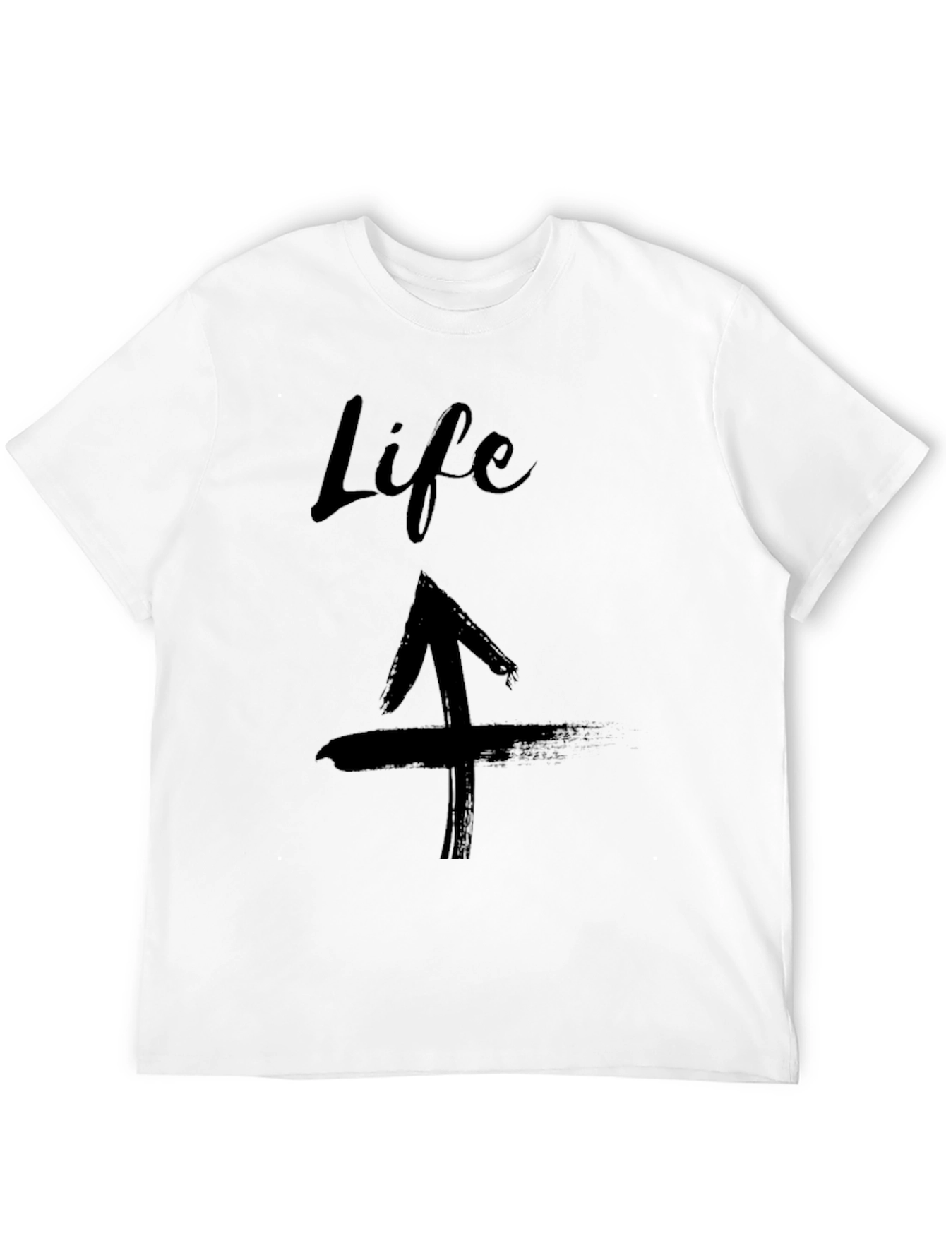 Life Arrow Graphic Tee - Black