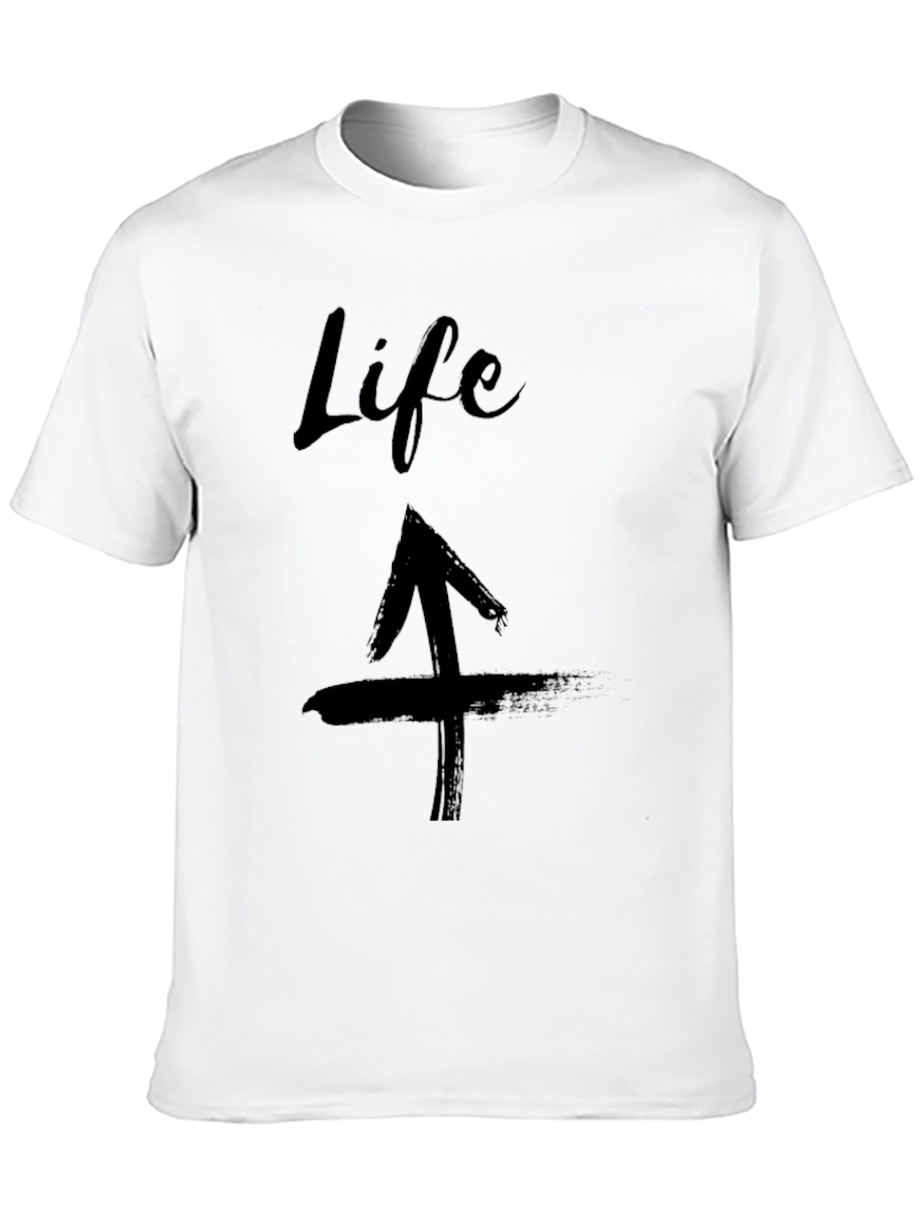 Life Arrow Graphic Tee - Black