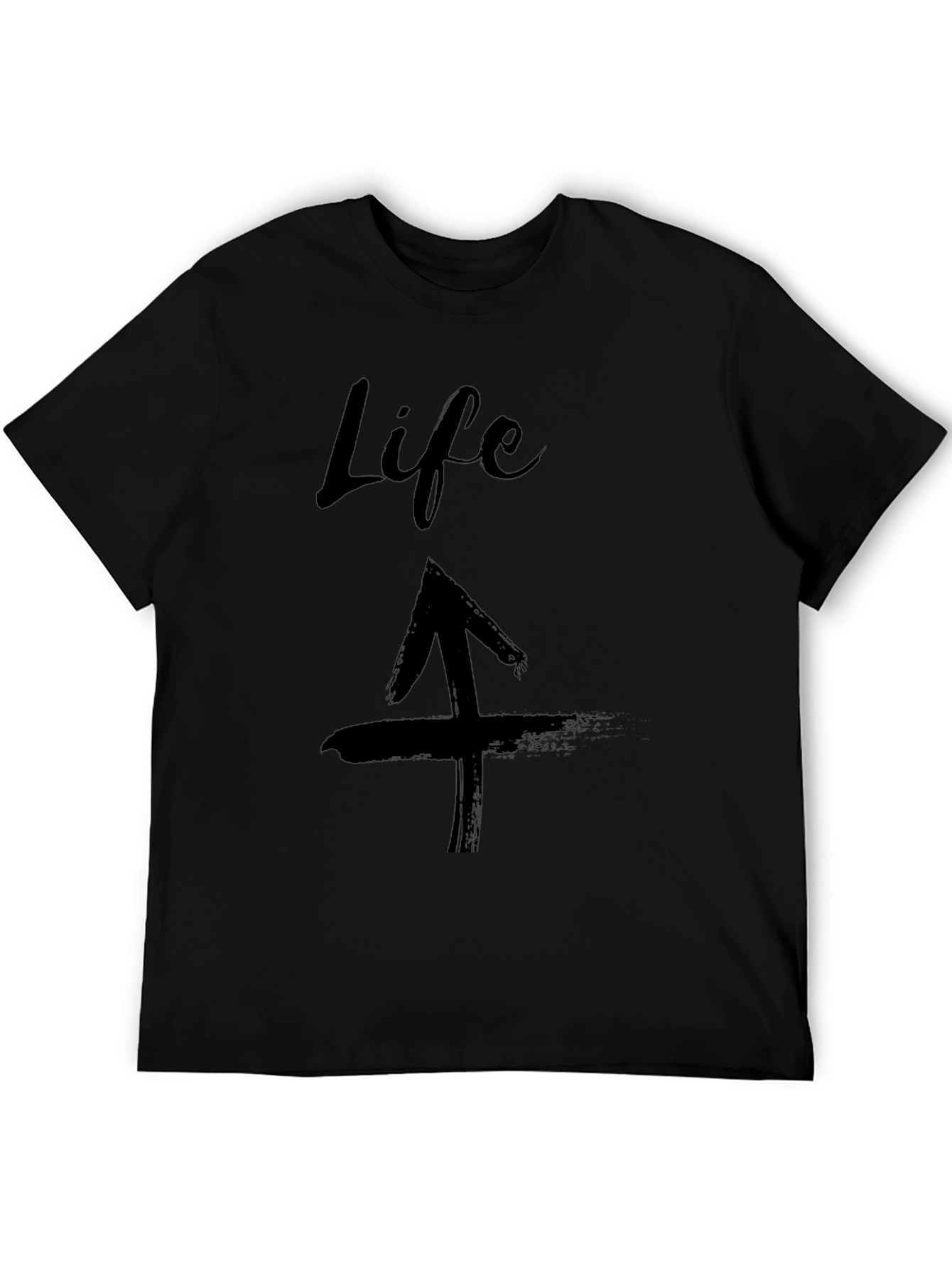 Life Arrow Graphic Tee - Black