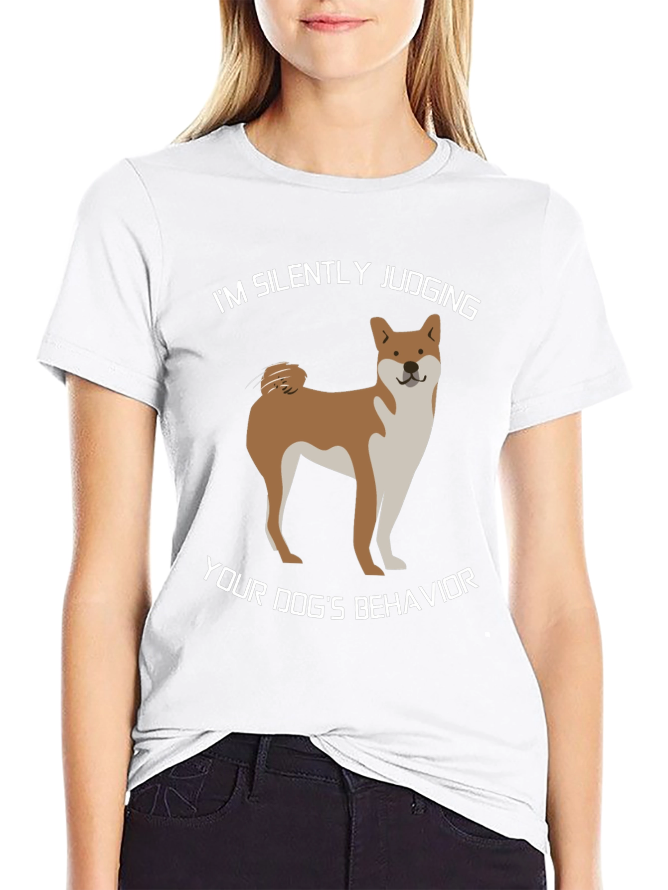 Dog Lover T-Shirt: Im Silently Judging