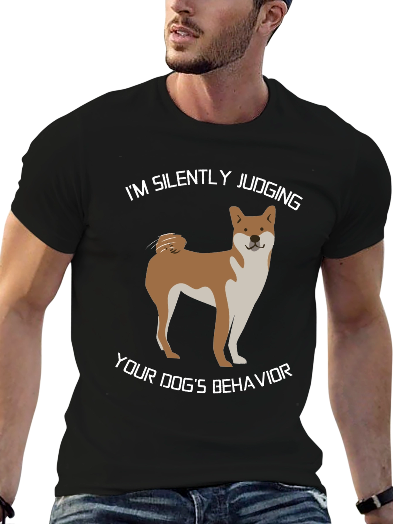 Dog Lover T-Shirt: Im Silently Judging