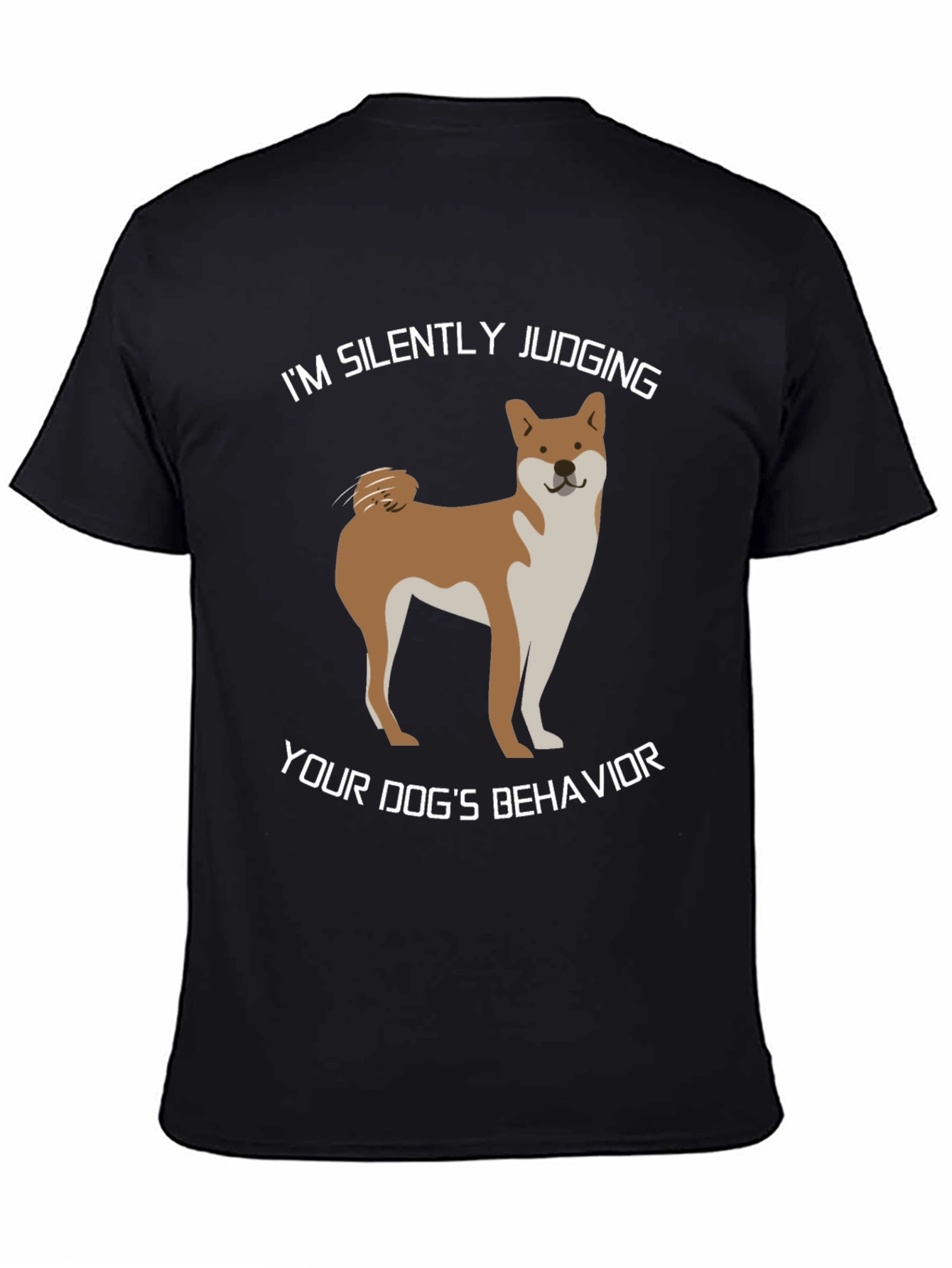 Dog Lover T-Shirt: Im Silently Judging
