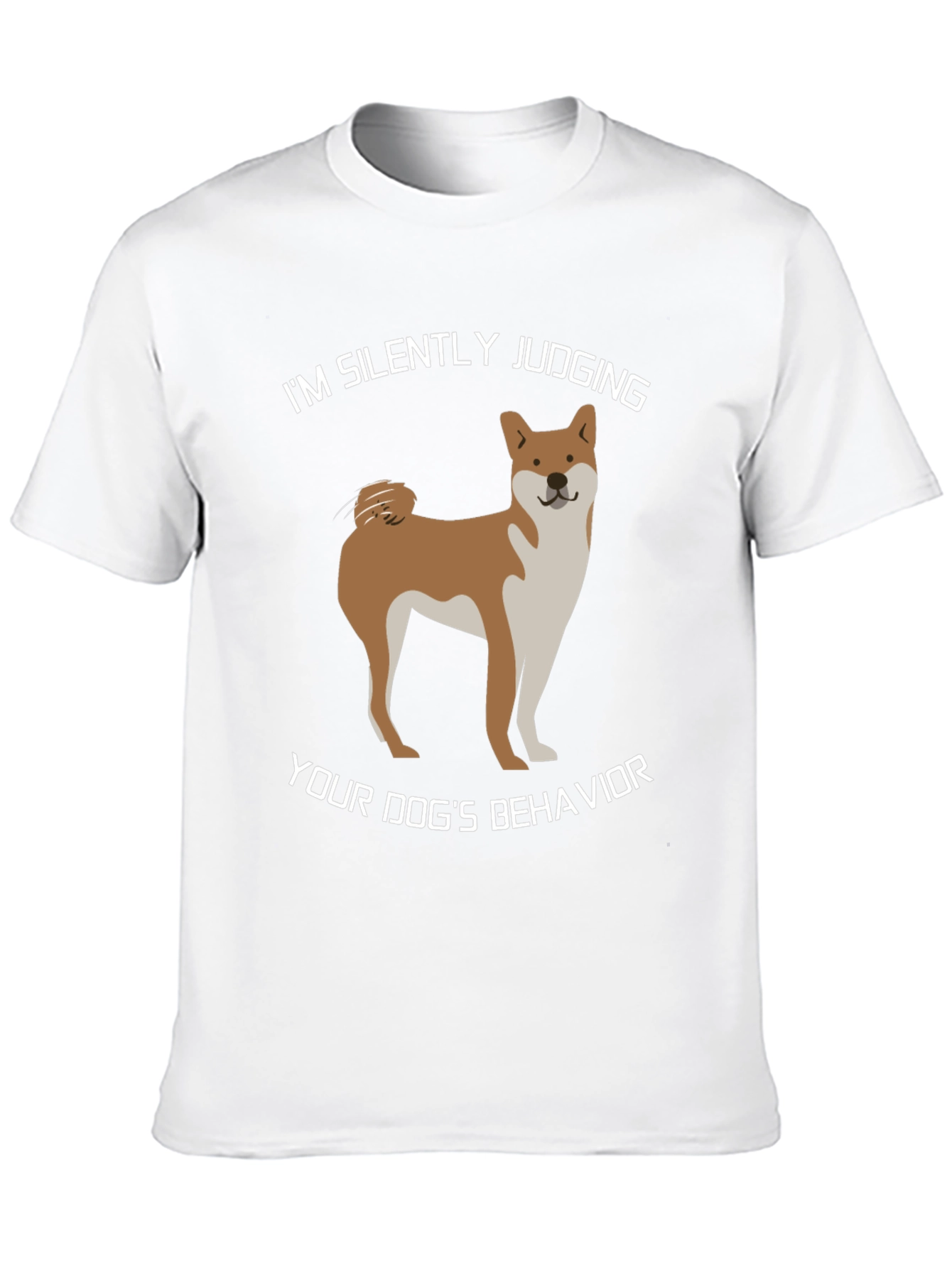 Dog Lover T-Shirt: Im Silently Judging