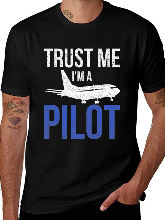 Trust Me Im a Pilot T-Shirt Airplane Design
