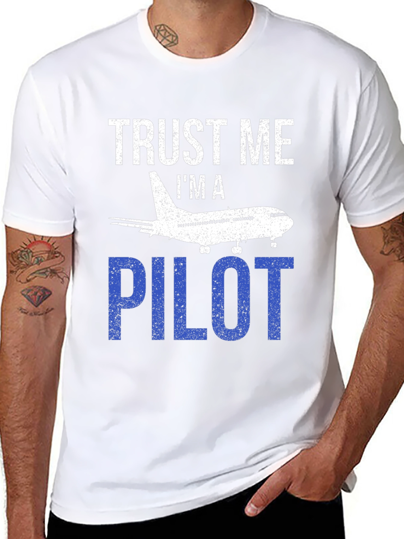 Trust Me Im a Pilot T-Shirt Airplane Design