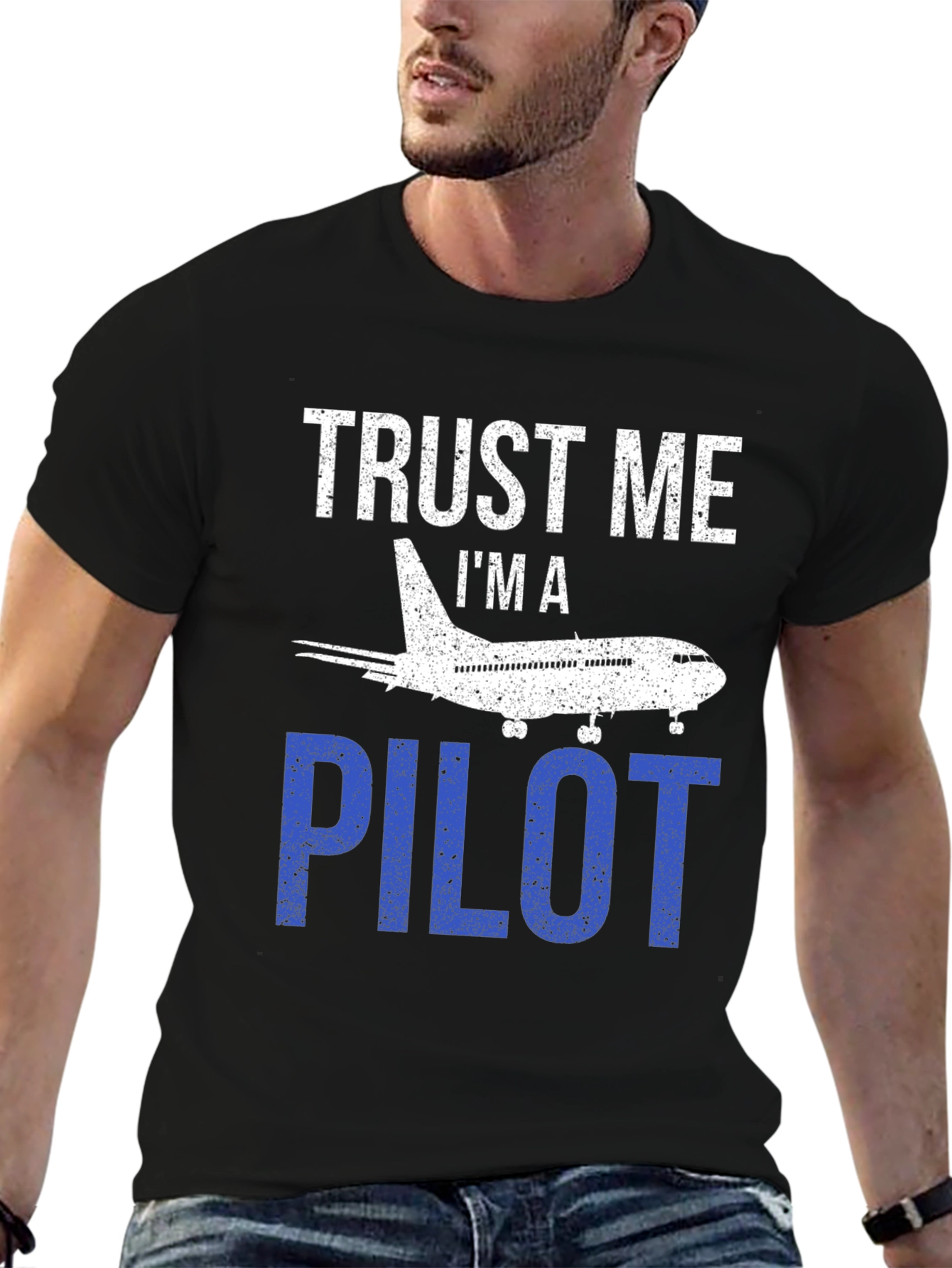 Trust Me Im a Pilot T-Shirt Airplane Design