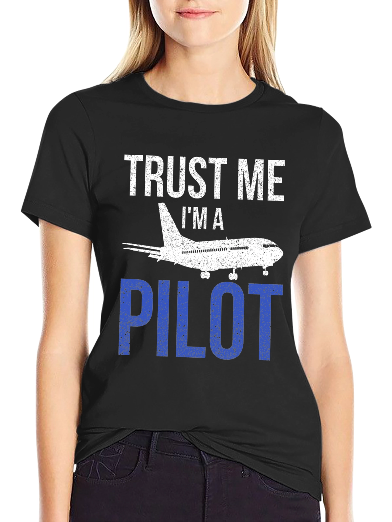 Trust Me Im a Pilot T-Shirt Airplane Design