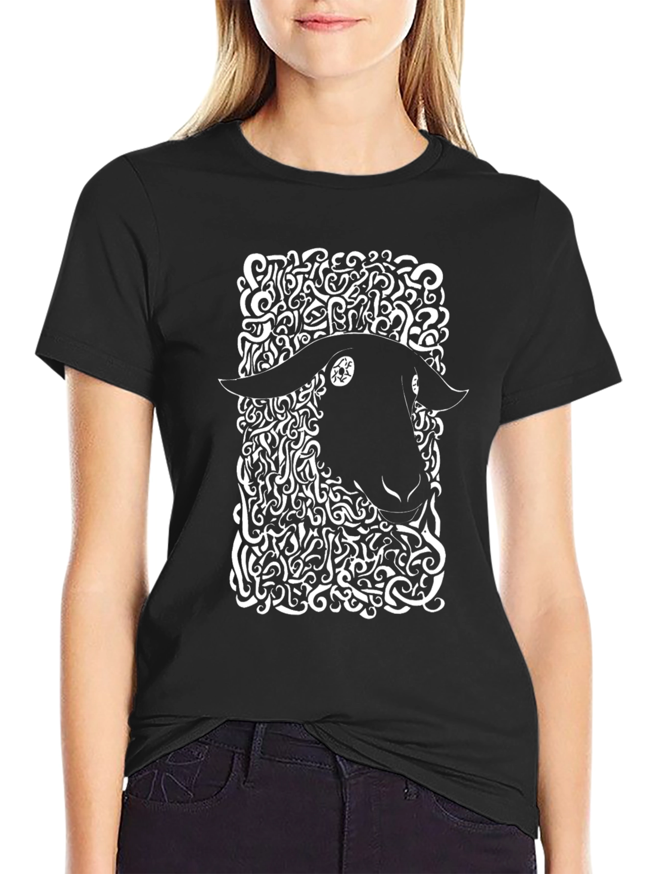 Black Sheep Graphic Tee - Unique Design