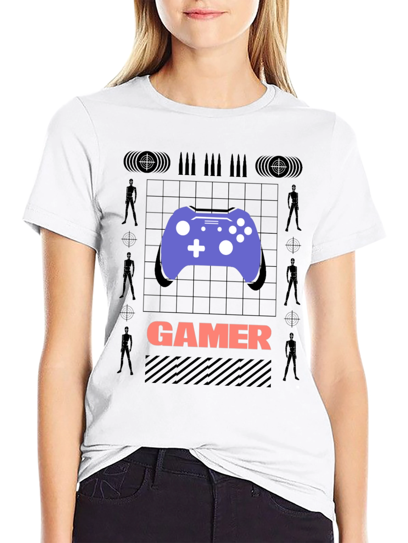Gamer T-Shirt - Console Controller Design