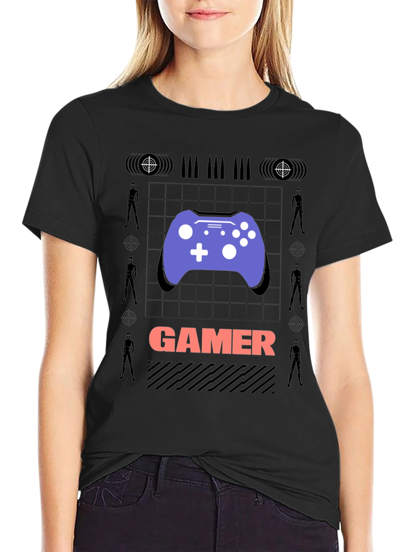 Gamer T-Shirt - Console Controller Design