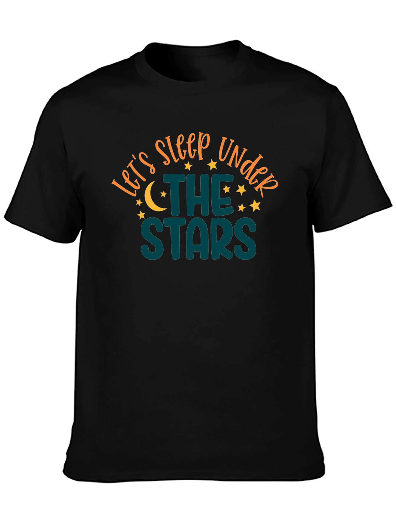 Lets Sleep Under The Stars Graphic Tee
