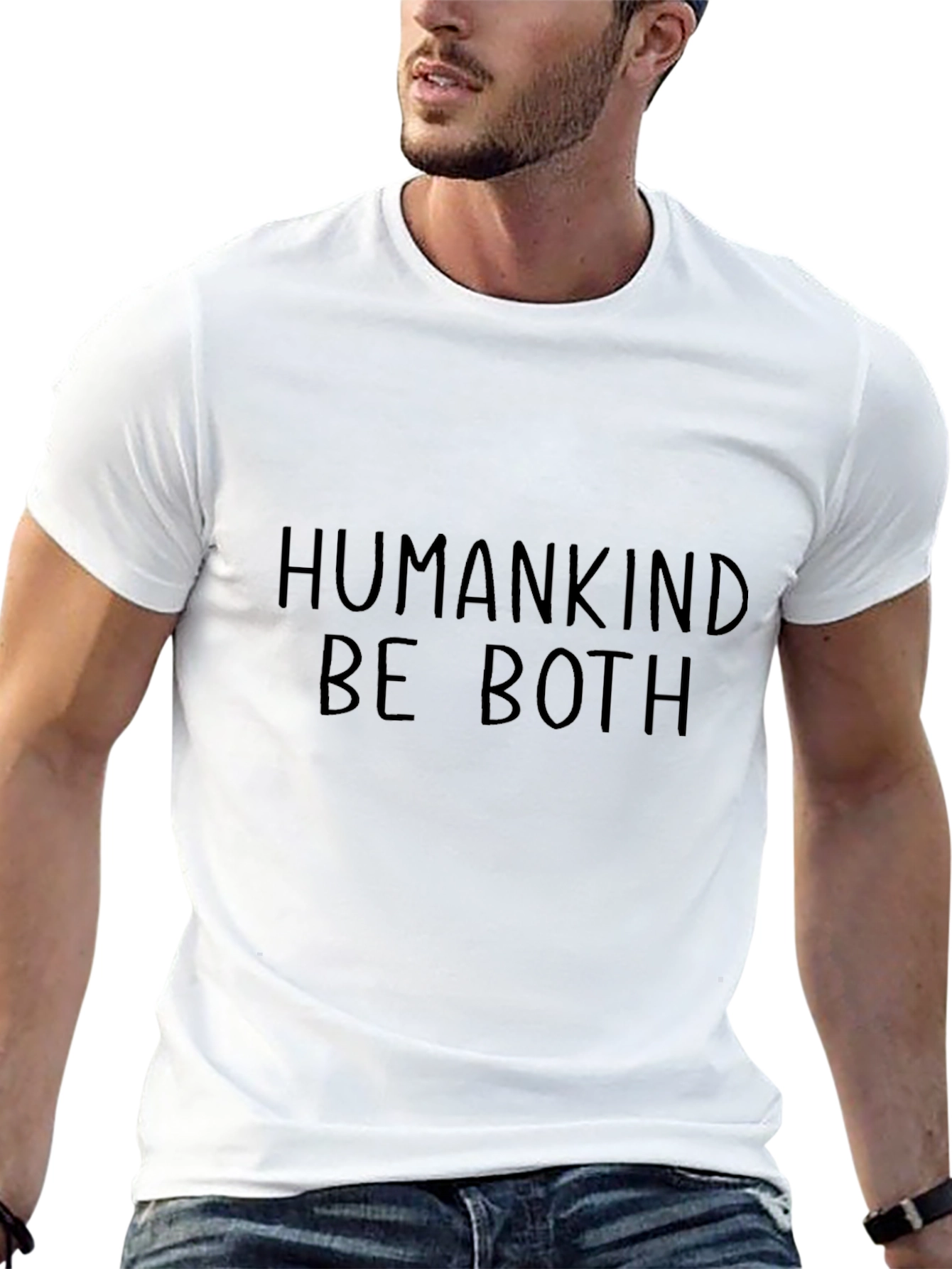 Humankind Be Both Black T-Shirt