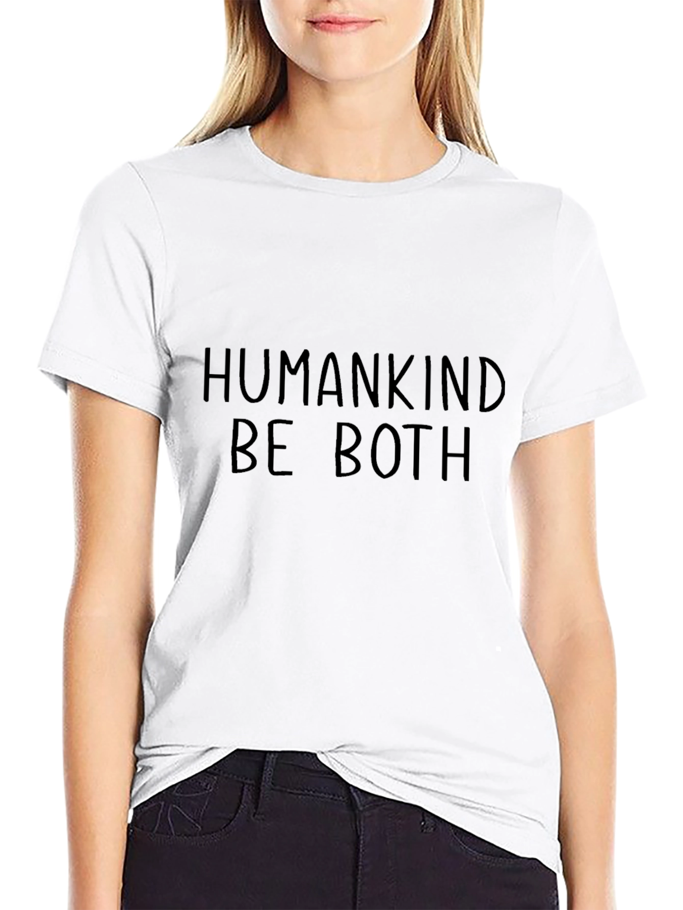 Humankind Be Both Black T-Shirt