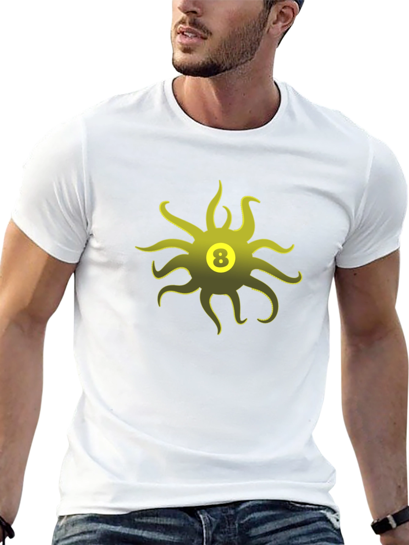 Eight Ball Sun Graphic T-Shirt
