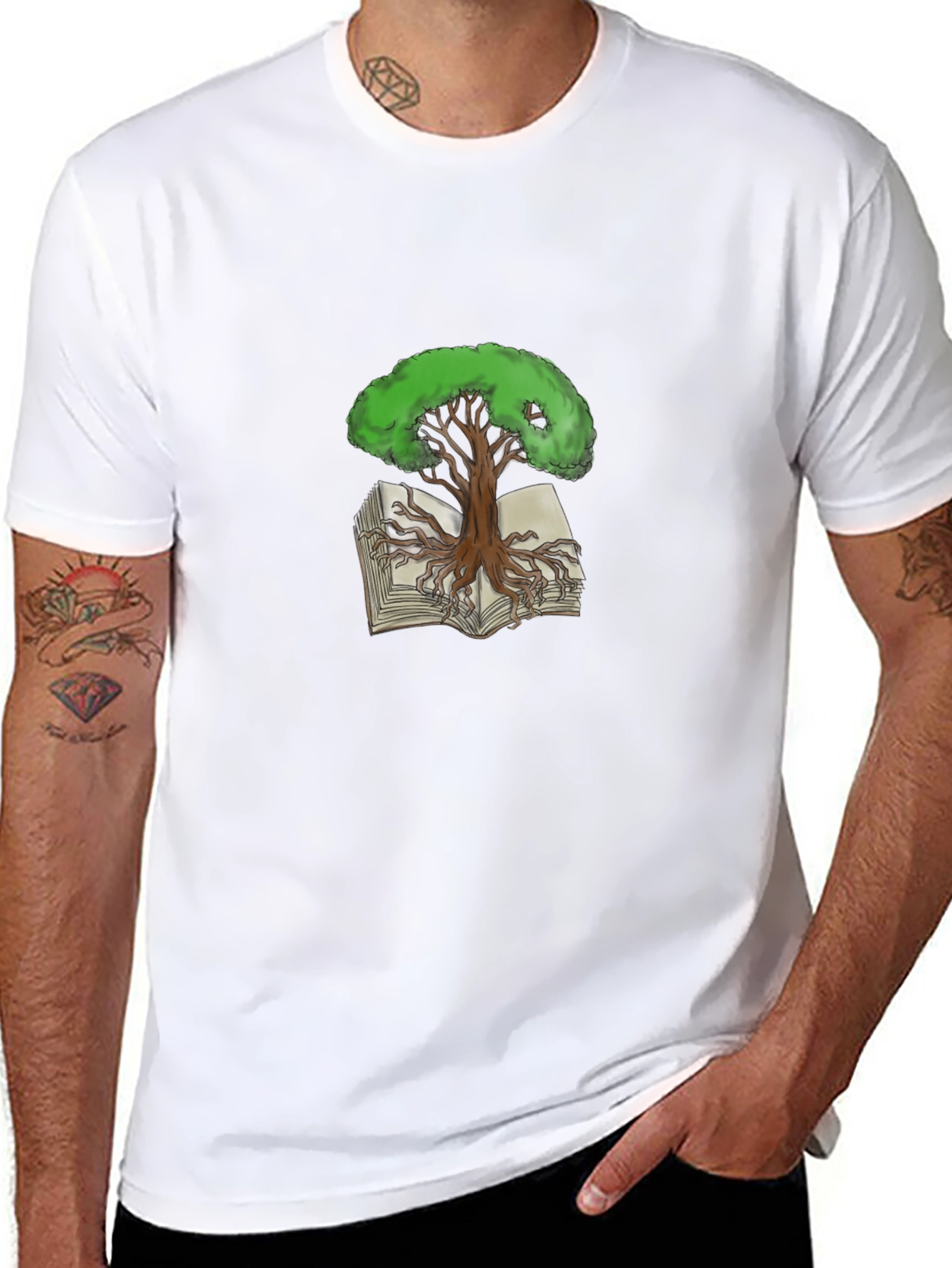 Tree of Knowledge Graphic Tee