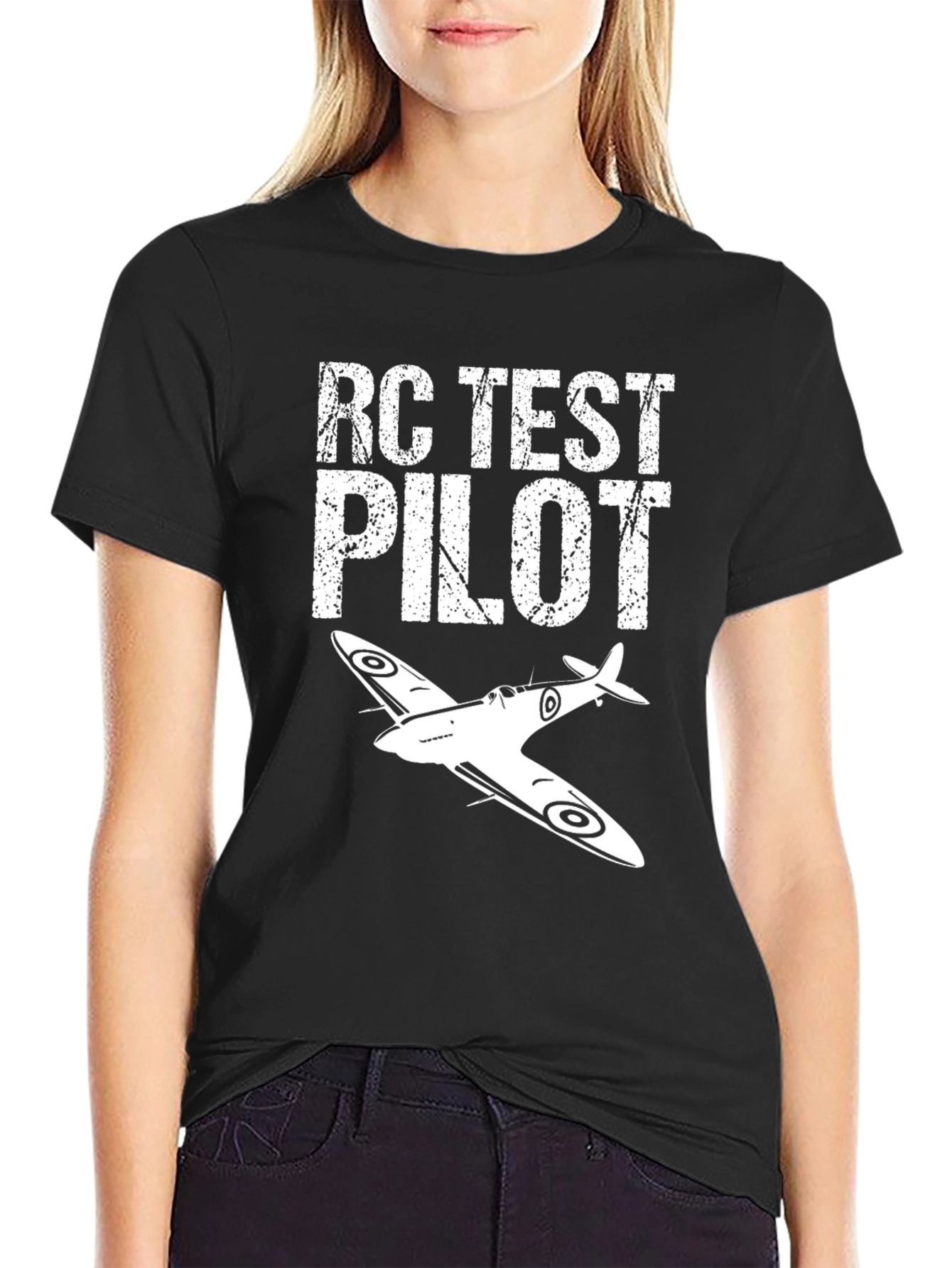 RC Test Pilot T-Shirt - Airplane Graphic Tee