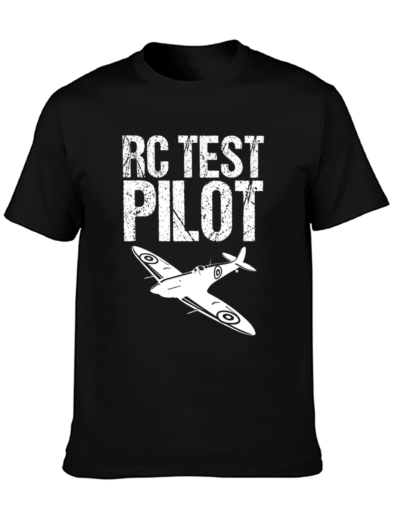 RC Test Pilot T-Shirt - Airplane Graphic Tee