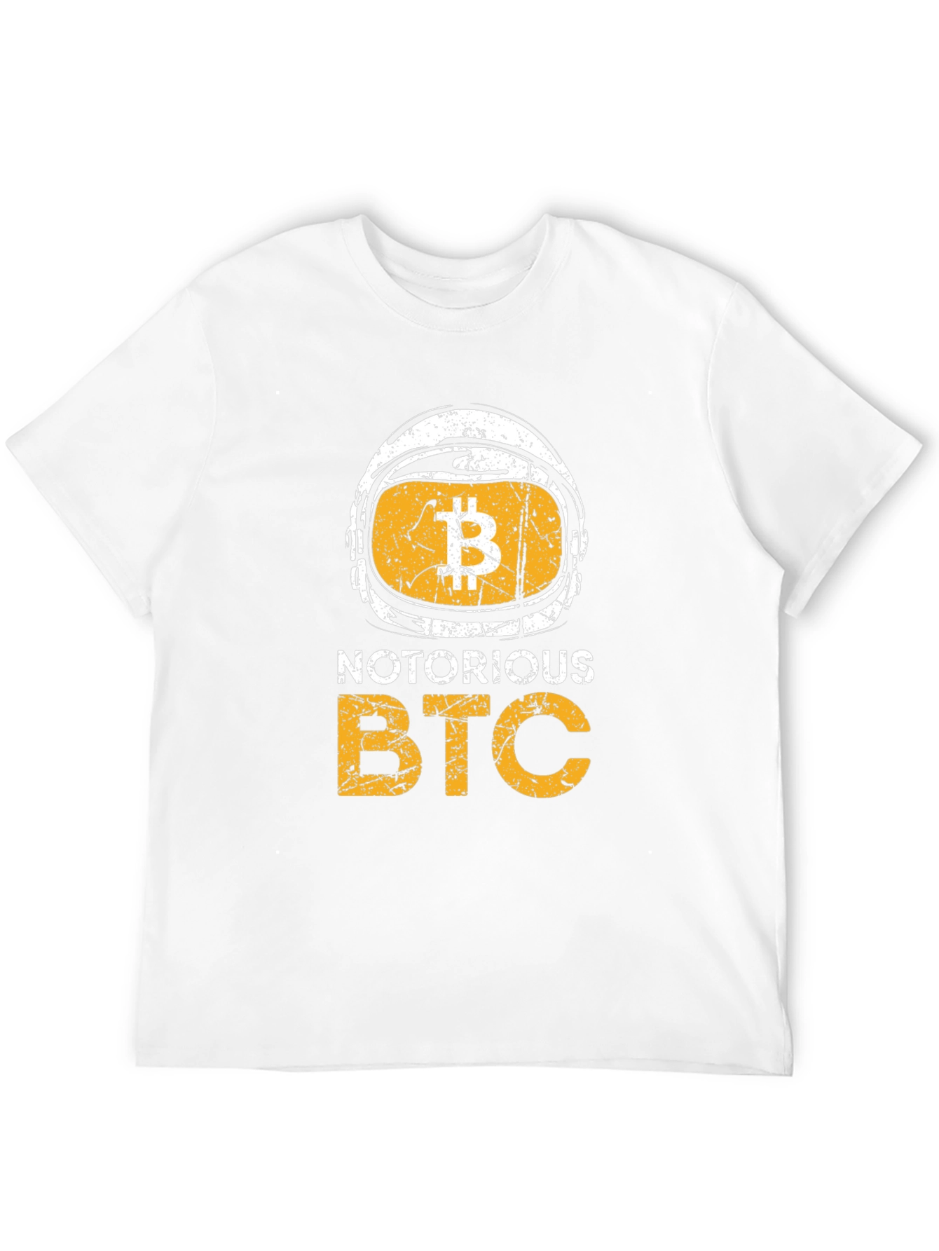 Notorious BTC Crypto Graphic Tee - Black