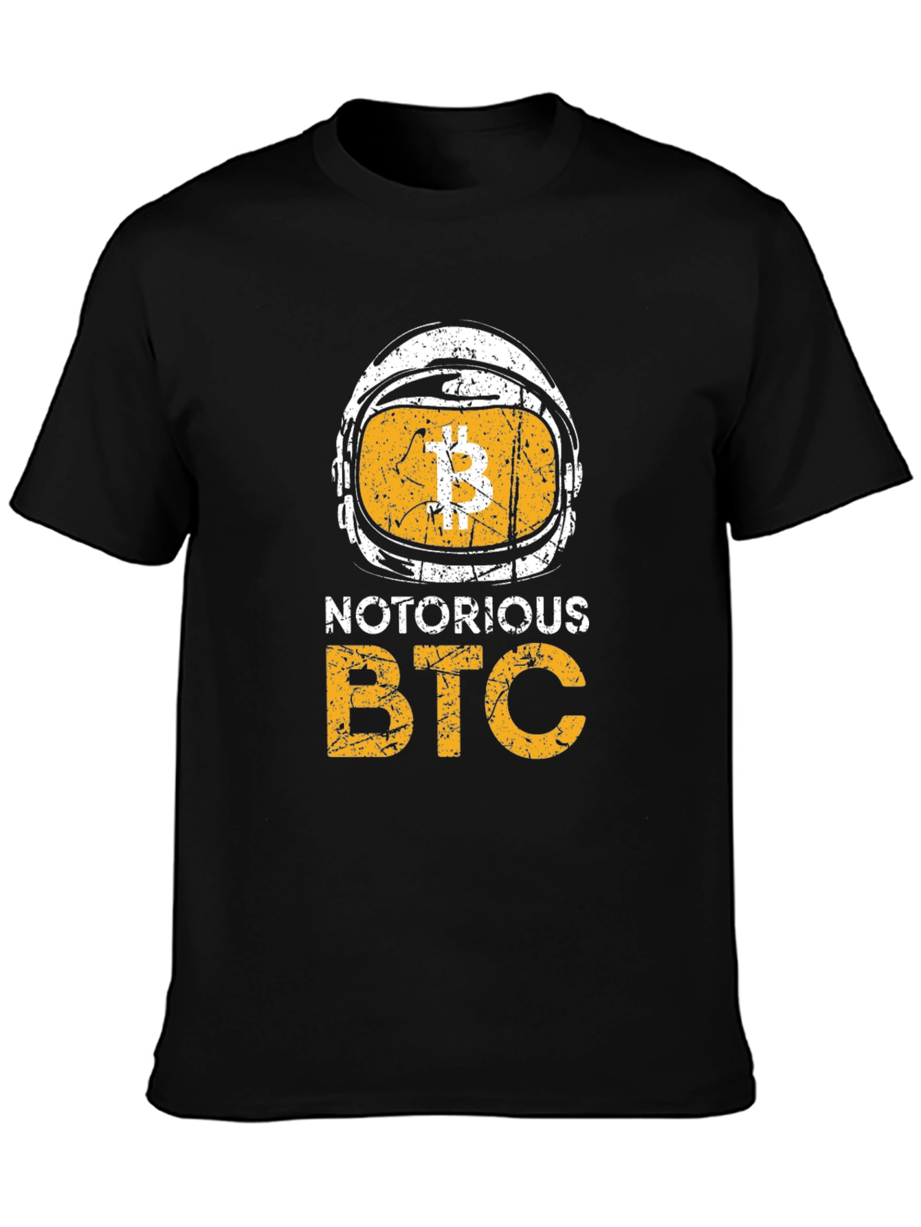 Notorious BTC Crypto Graphic Tee - Black