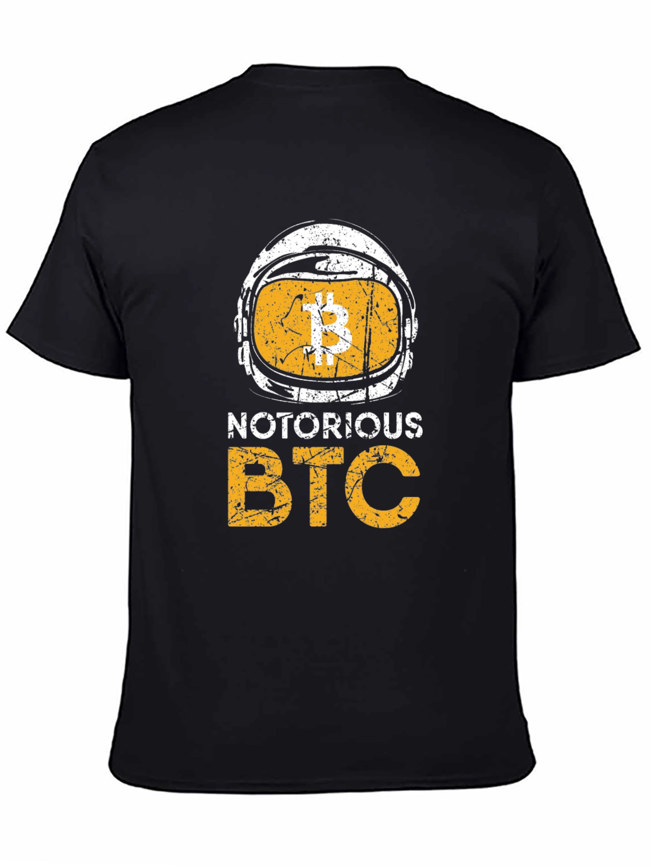 Notorious BTC Crypto Graphic Tee - Black