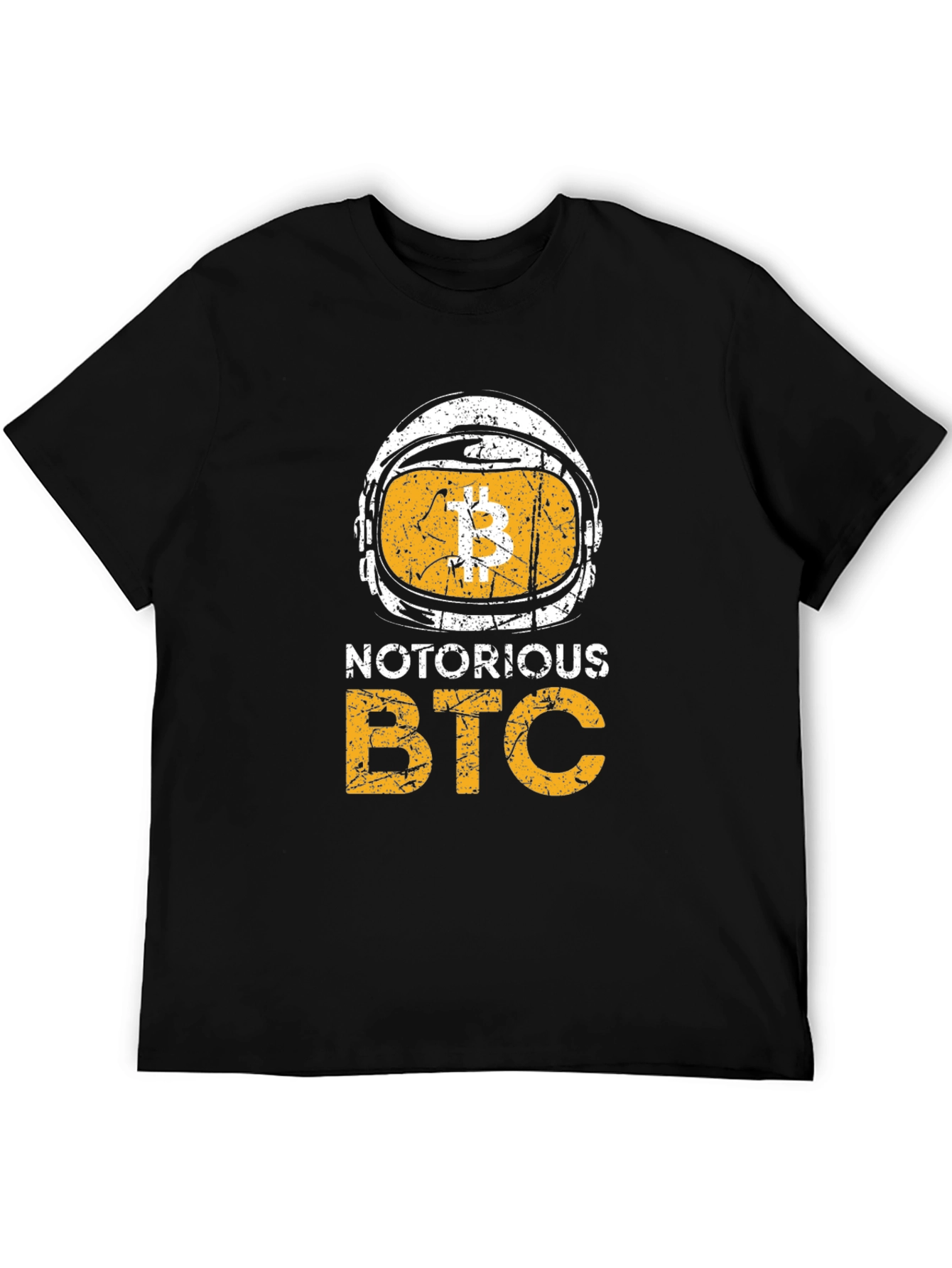 Notorious BTC Crypto Graphic Tee - Black
