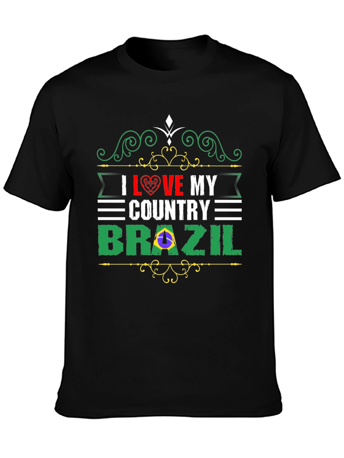 I Love My Country Brazil T-Shirt