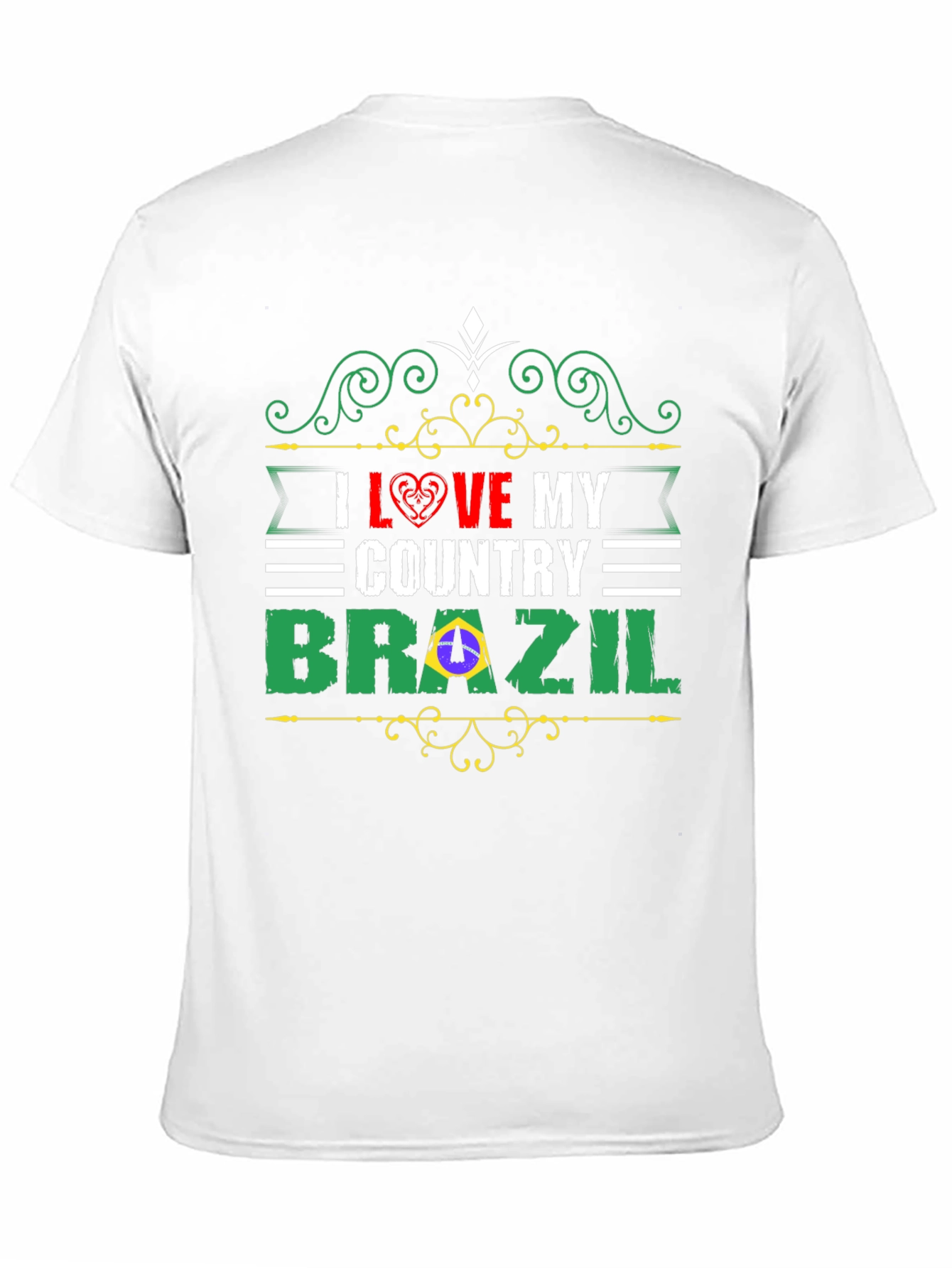 I Love My Country Brazil T-Shirt