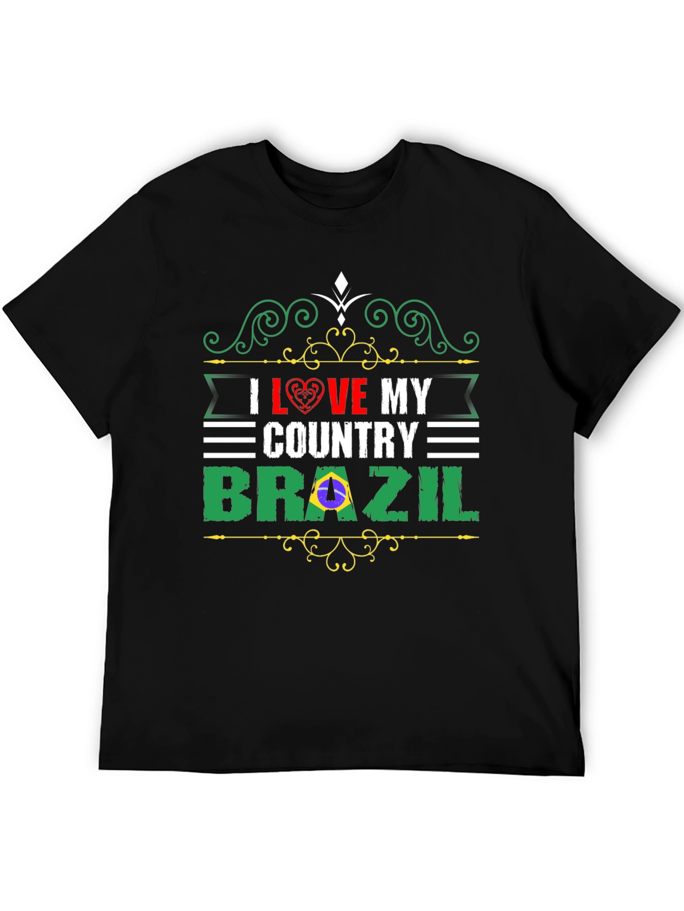 I Love My Country Brazil T-Shirt