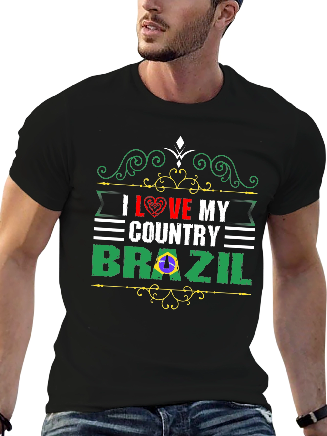 I Love My Country Brazil T-Shirt