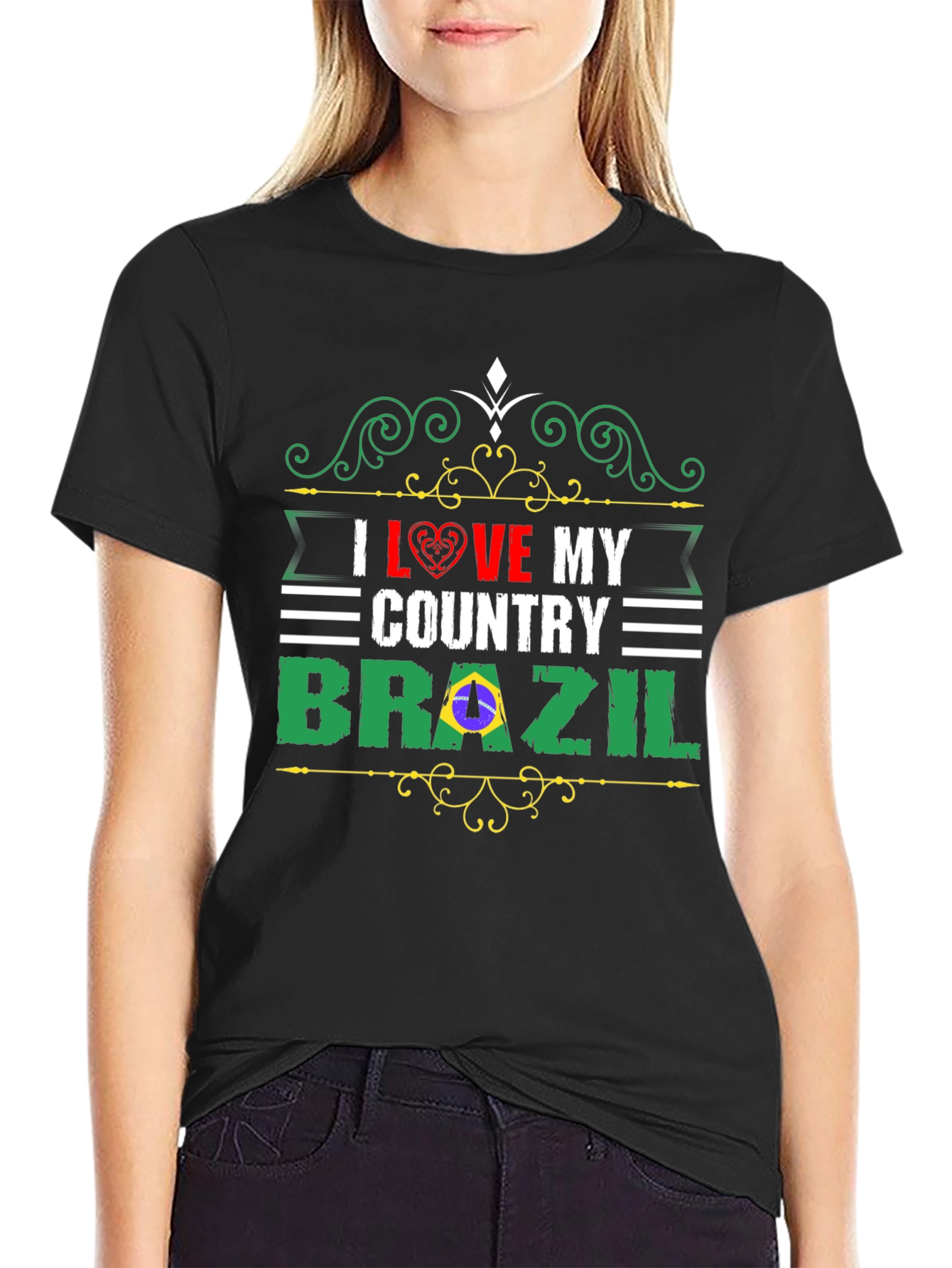 I Love My Country Brazil T-Shirt