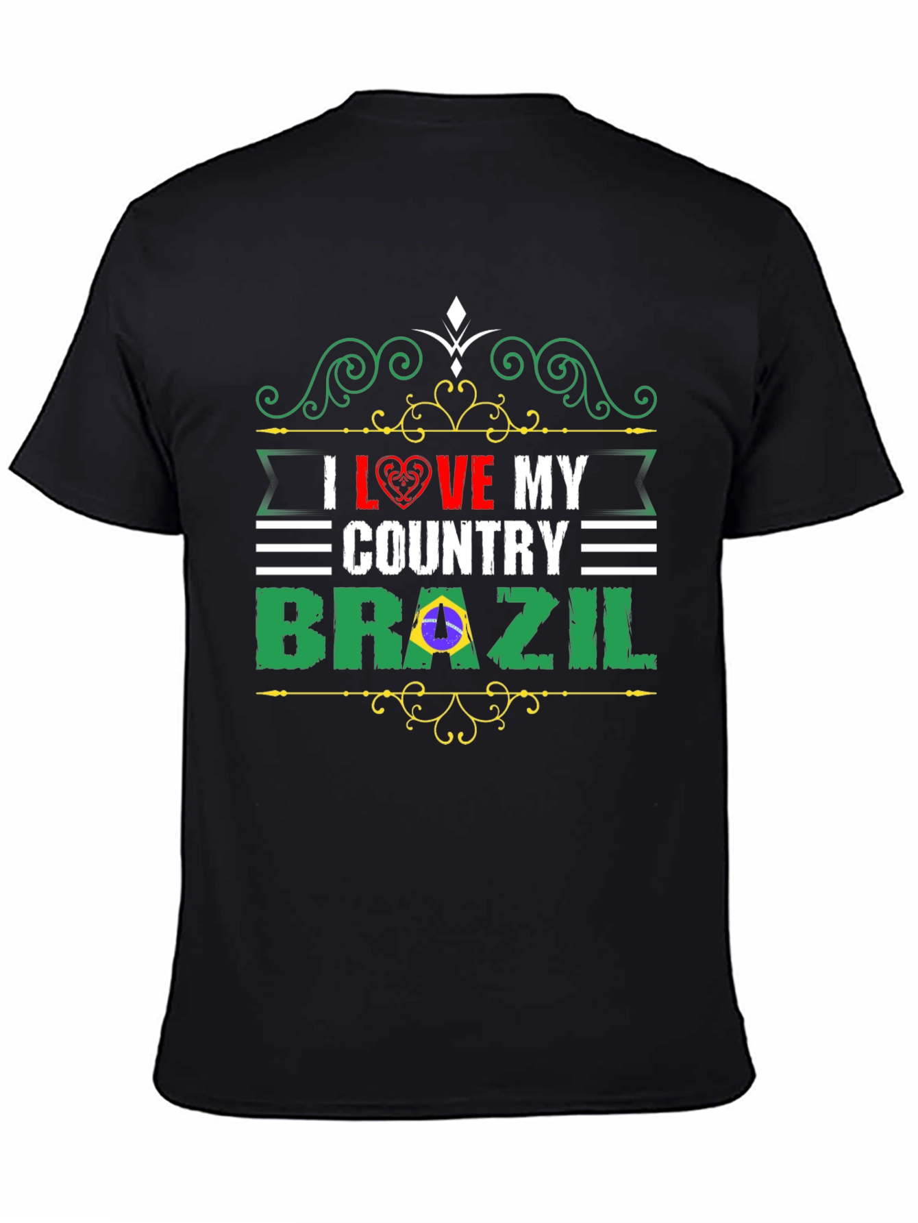 I Love My Country Brazil T-Shirt