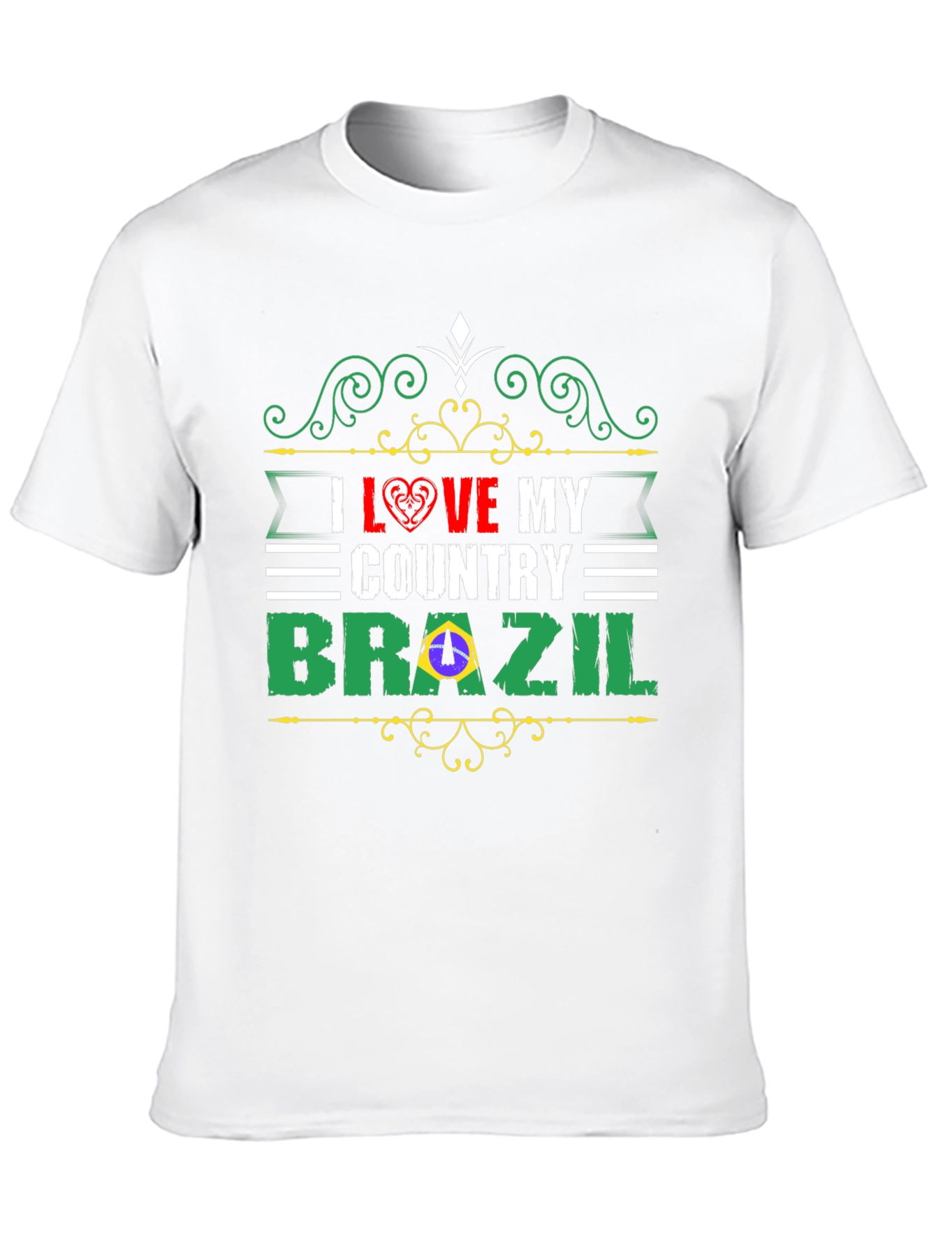 I Love My Country Brazil T-Shirt