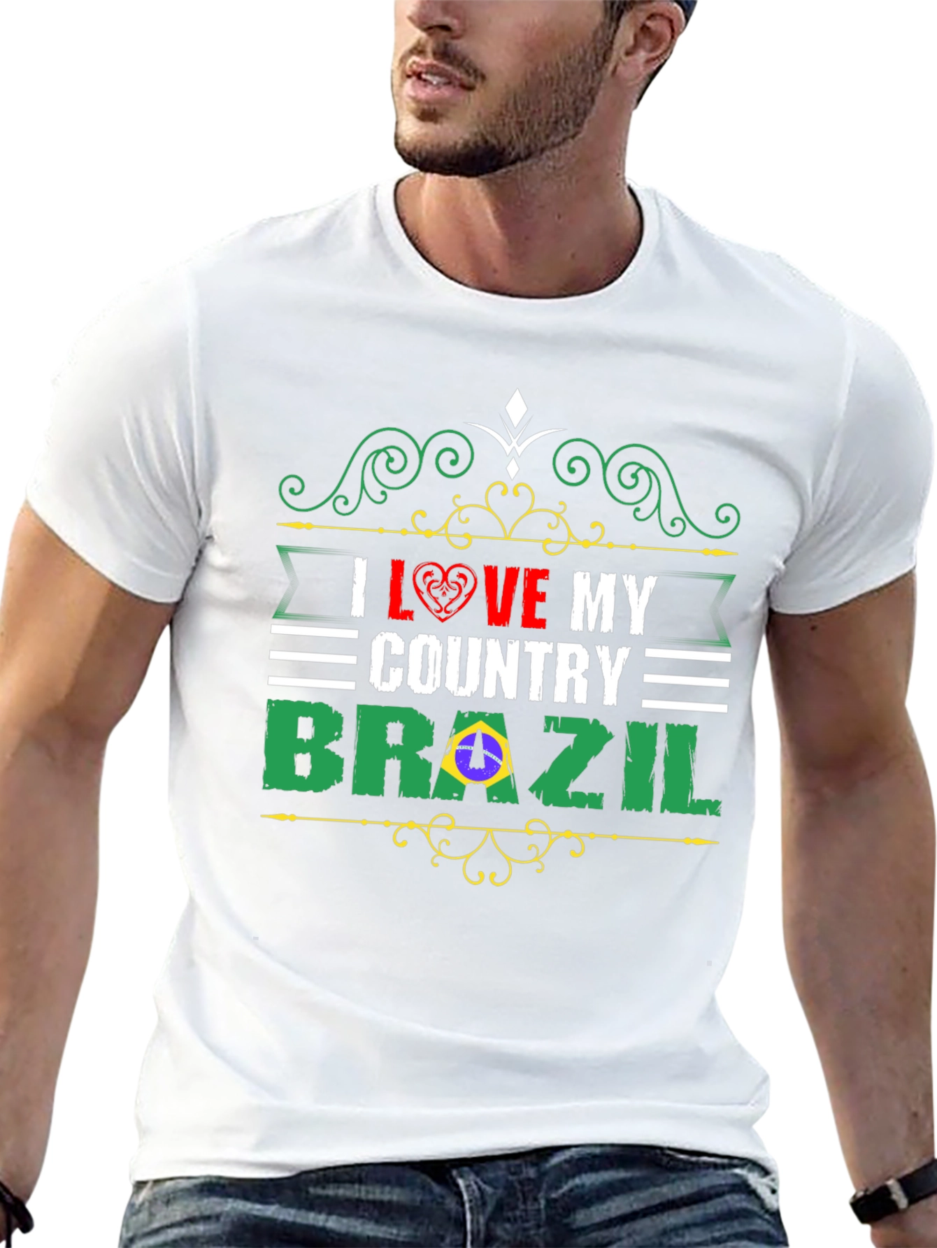 I Love My Country Brazil T-Shirt
