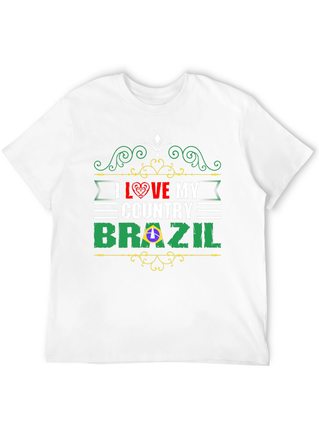 I Love My Country Brazil T-Shirt