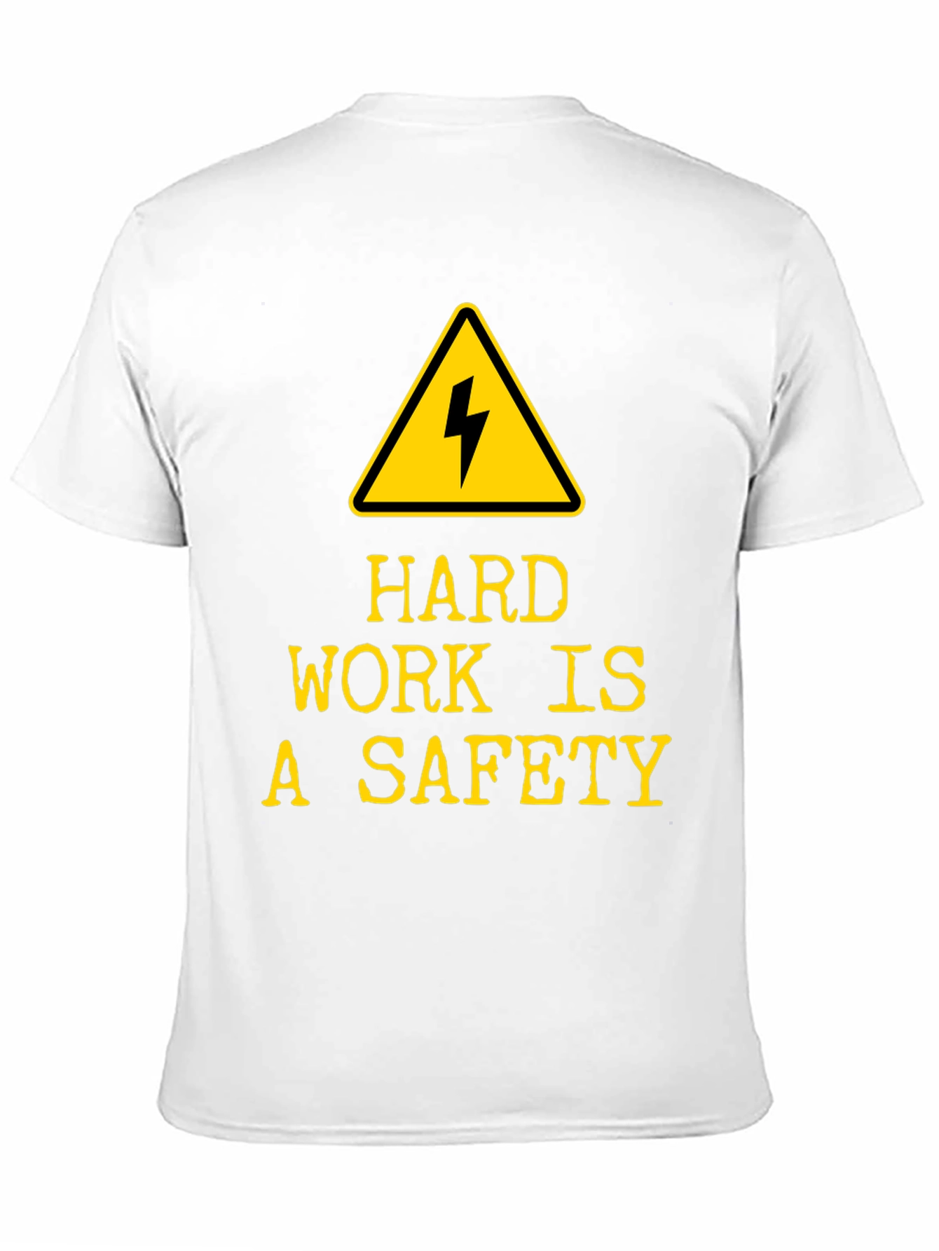 Hard Work is A Safety T-Shirt - Black