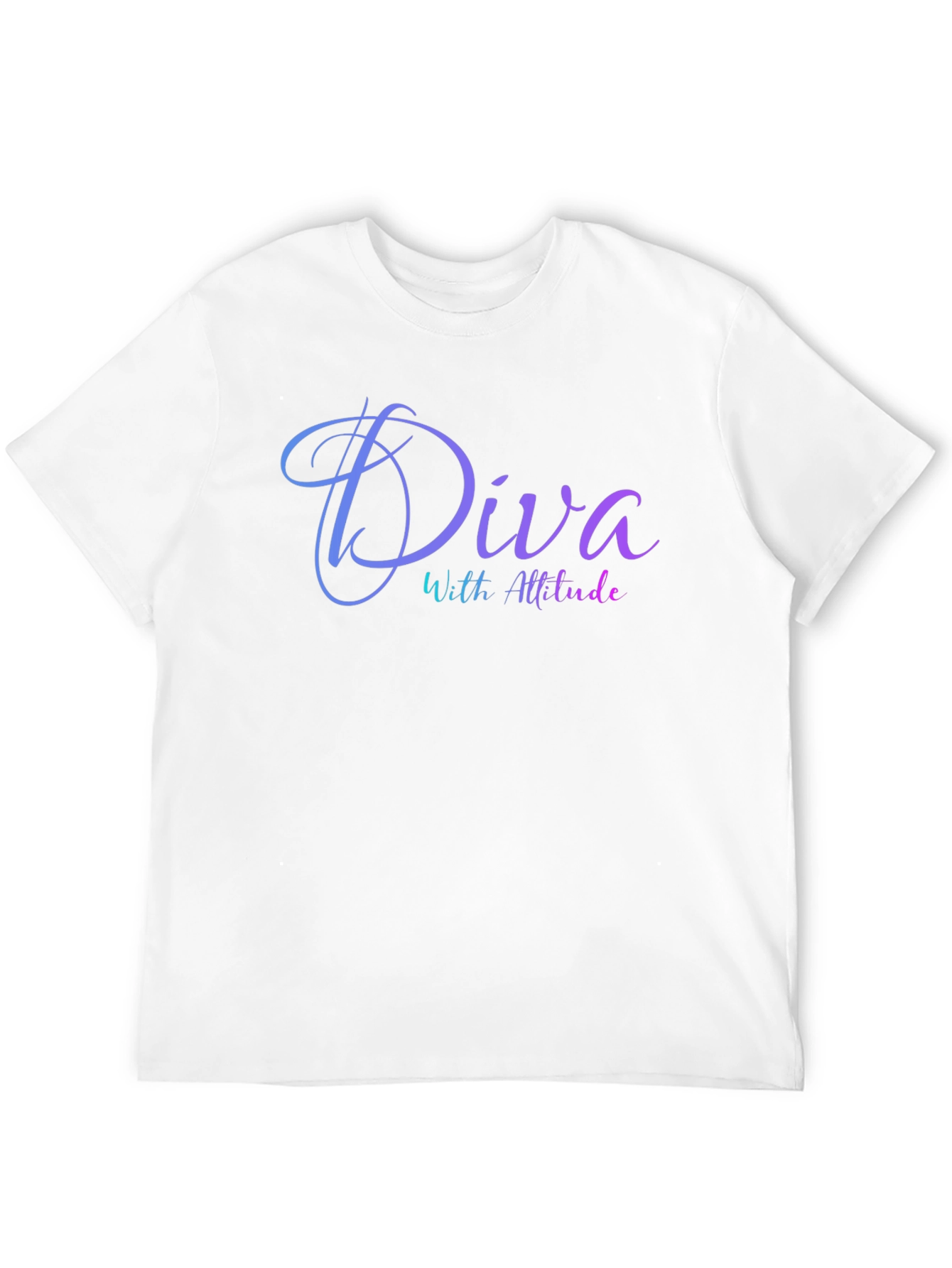 Diva With Attitude Black T-Shirt